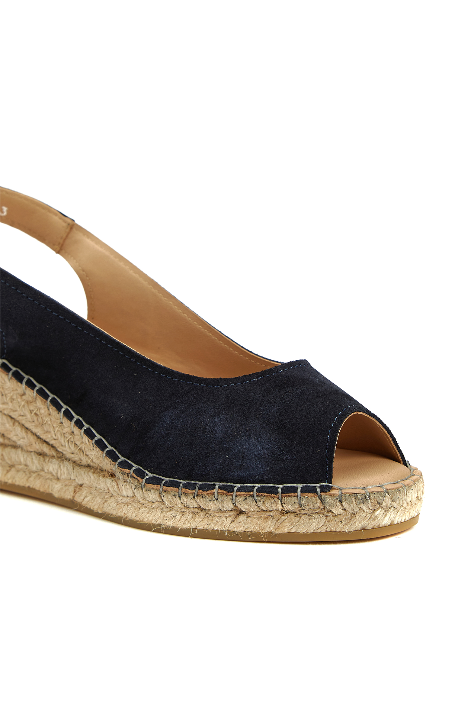 Lacivert Kadın Süet Espadril