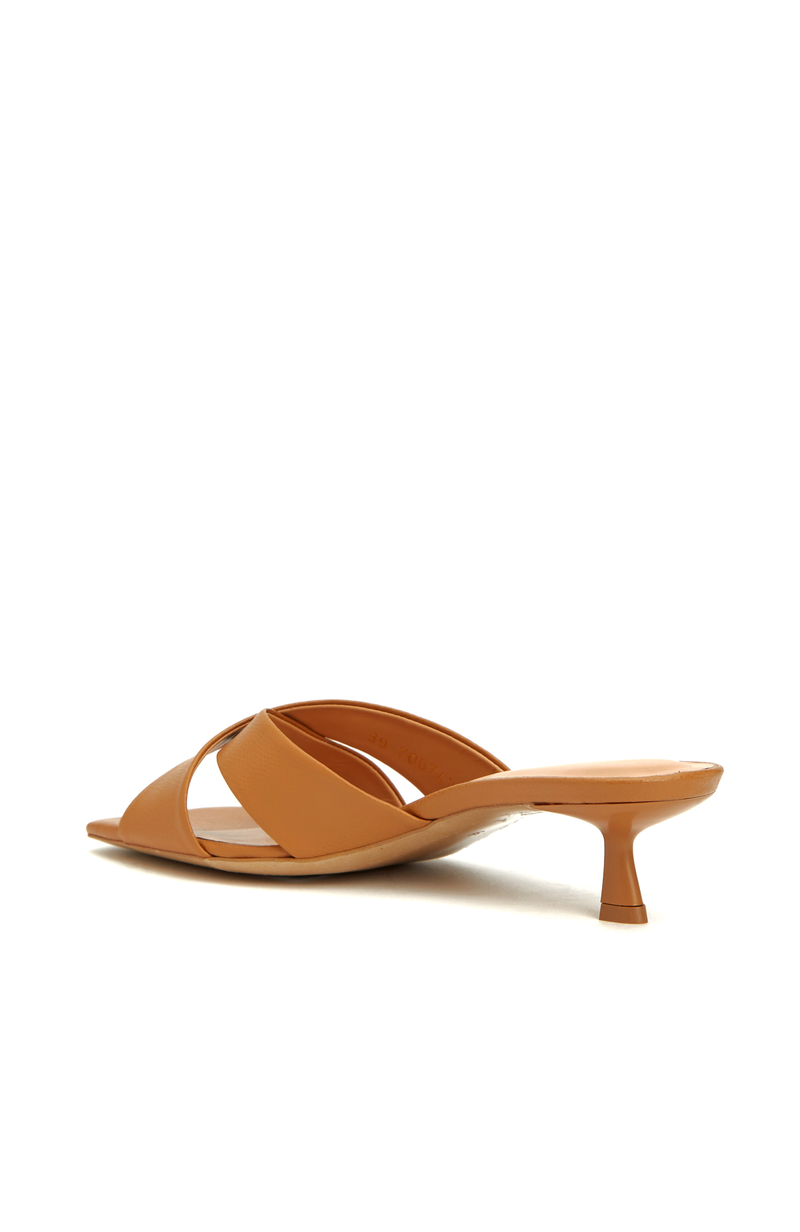 Karamel Kadın Deri Terlik