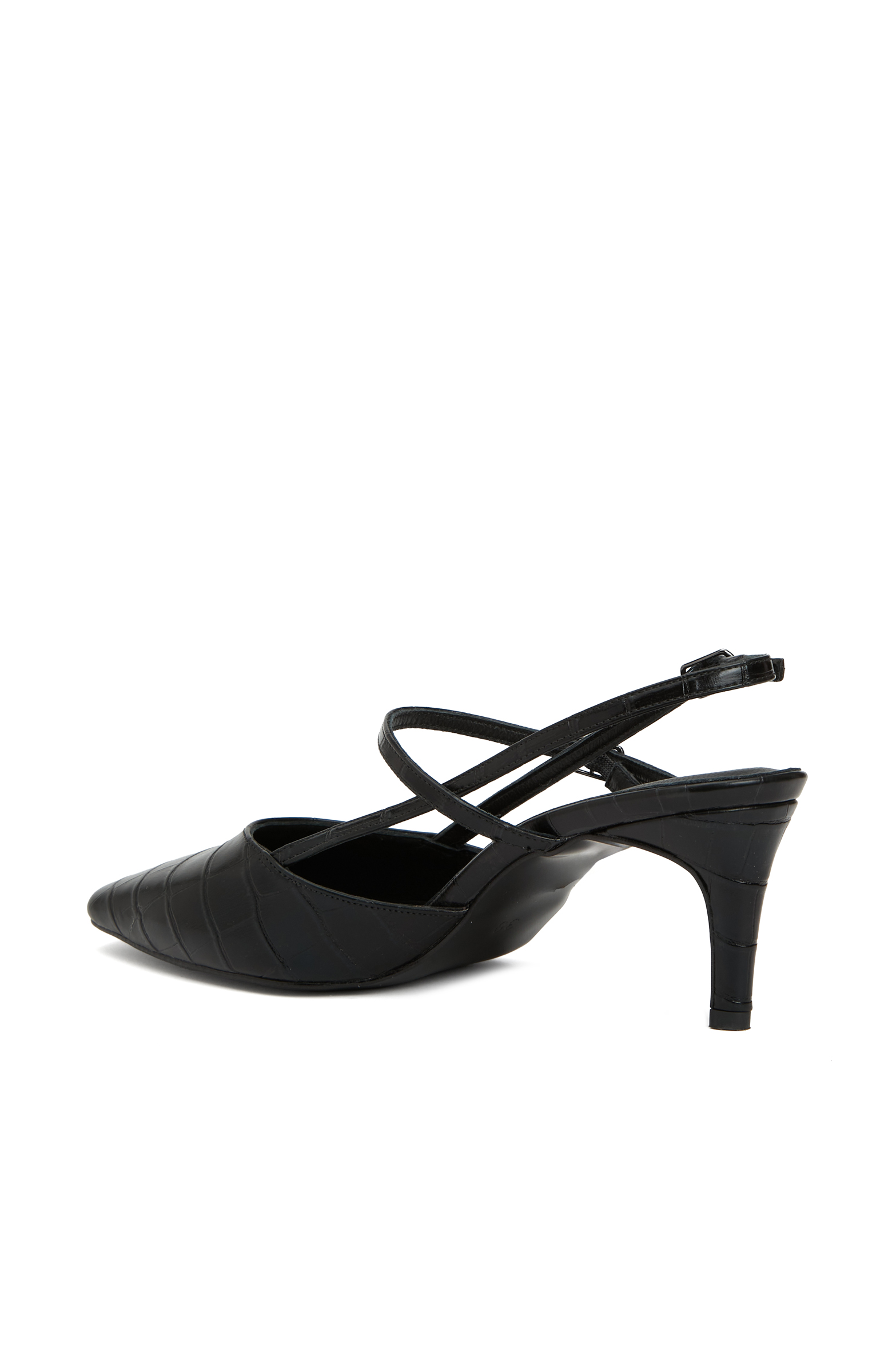 Siyah Topuklu Ayakkabı