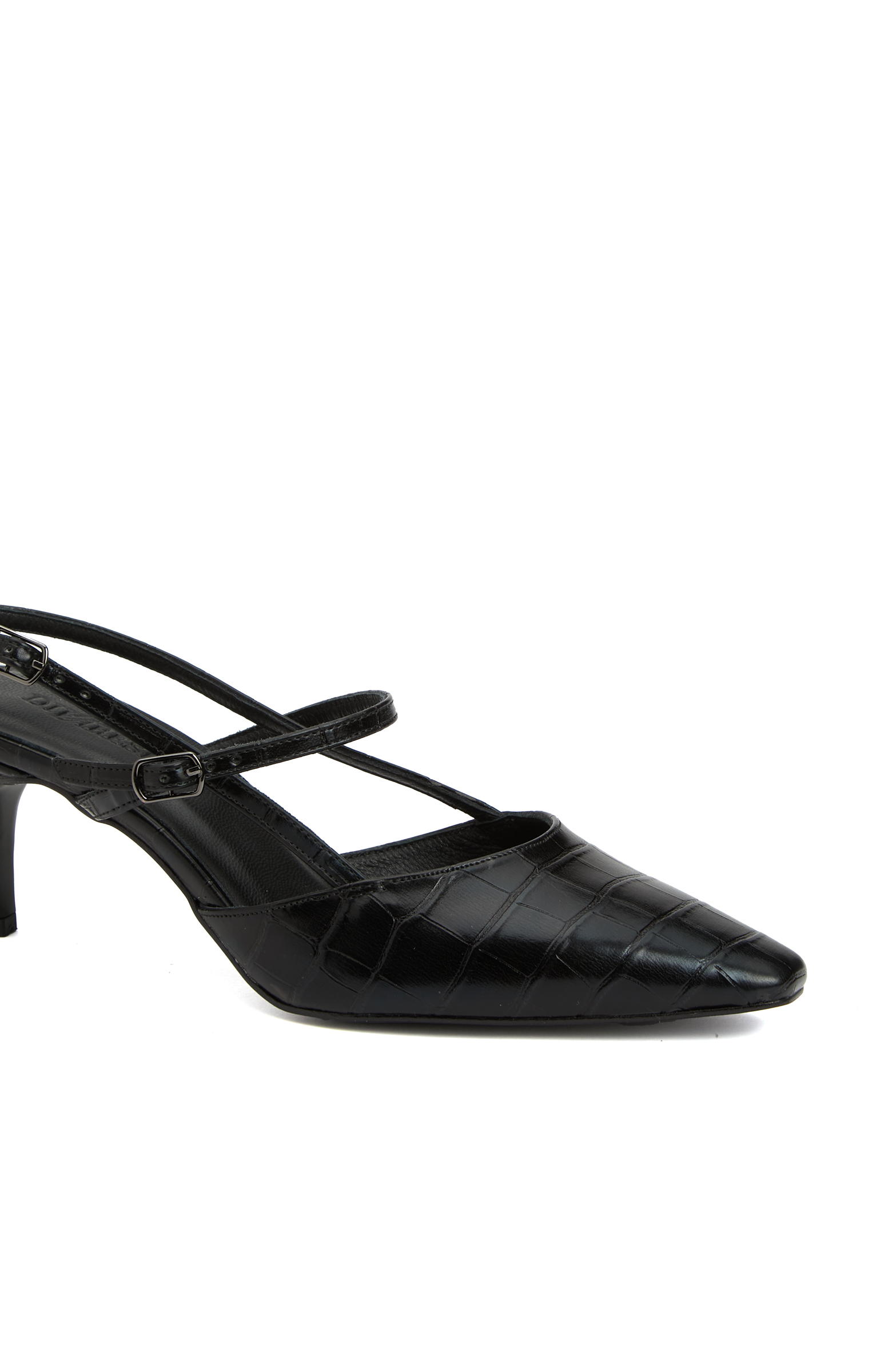 Siyah Topuklu Ayakkabı