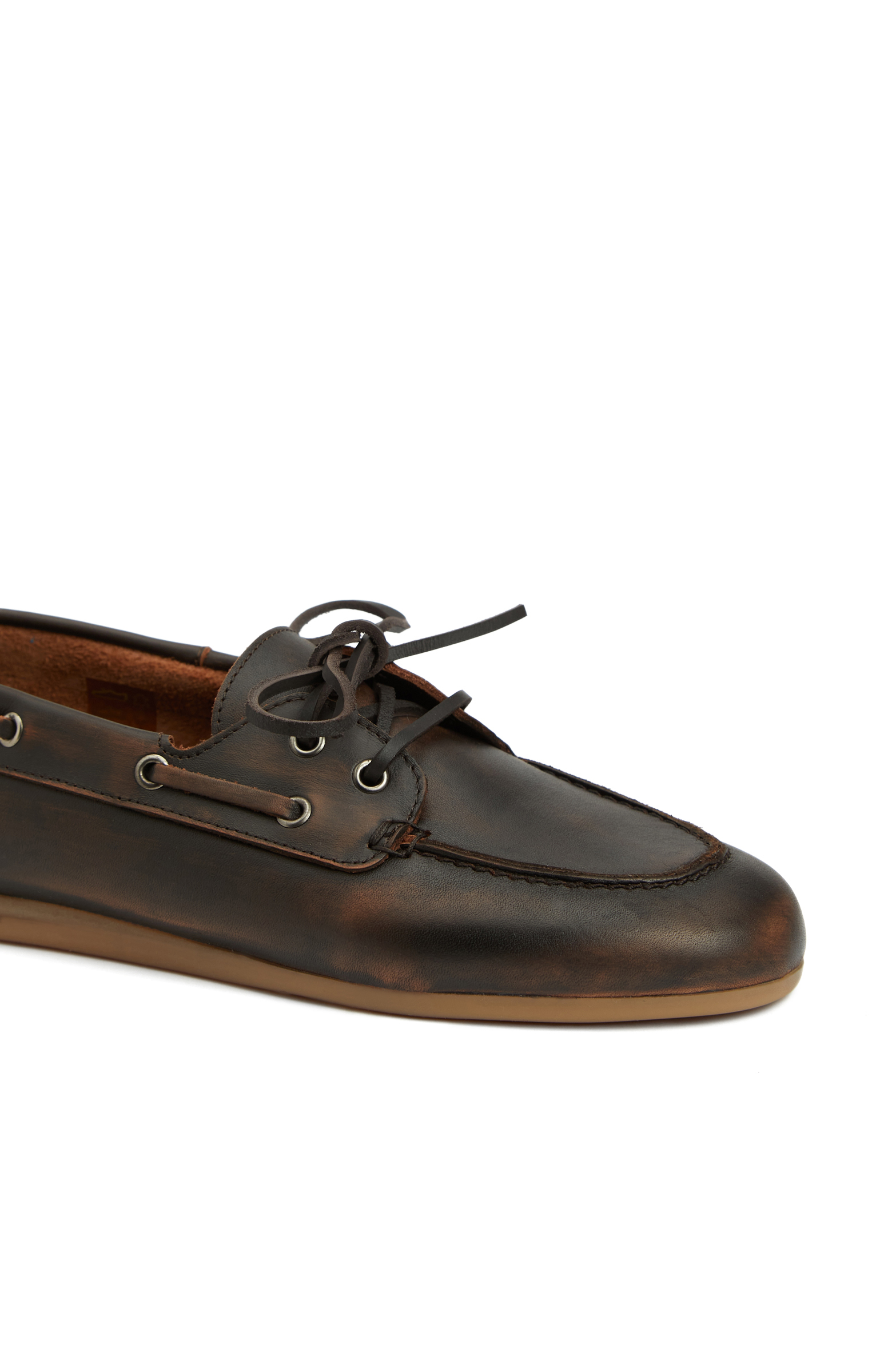 Kahverengi Kadın Deri Ayakkabı