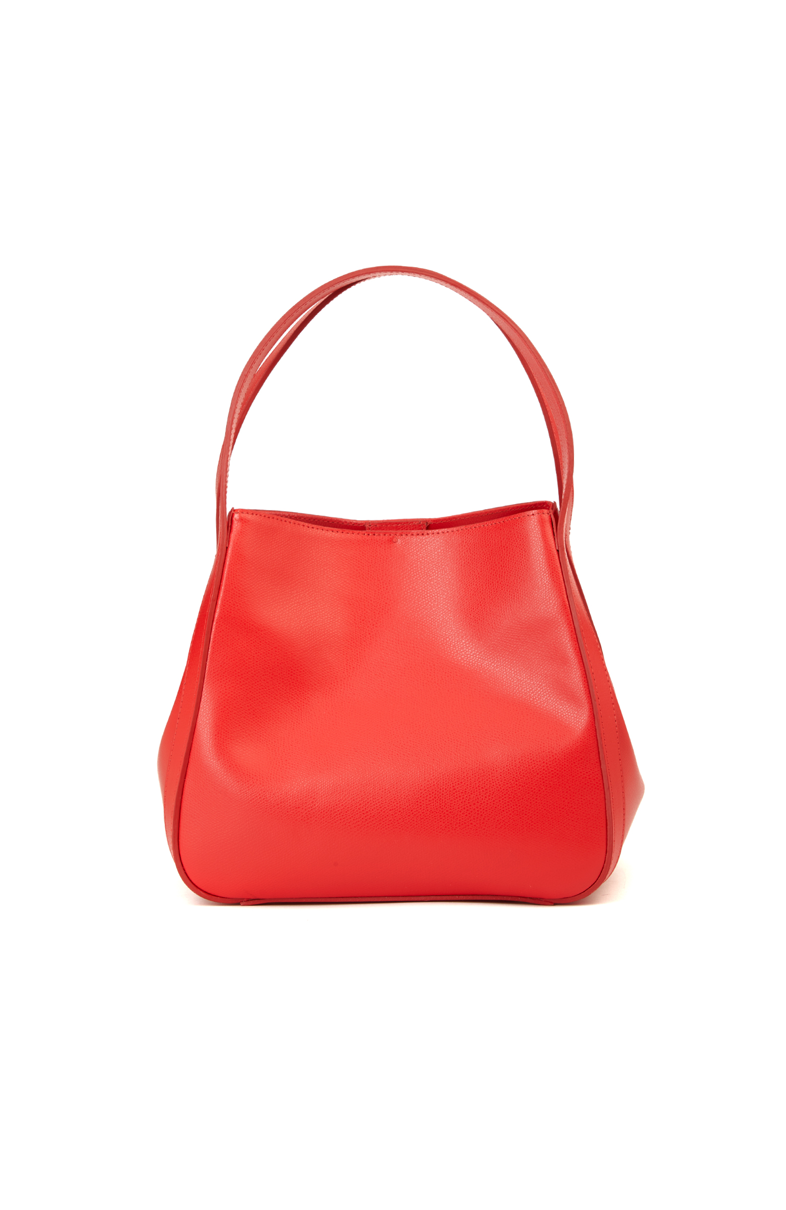 Kırmızı kadın Deri Çanta