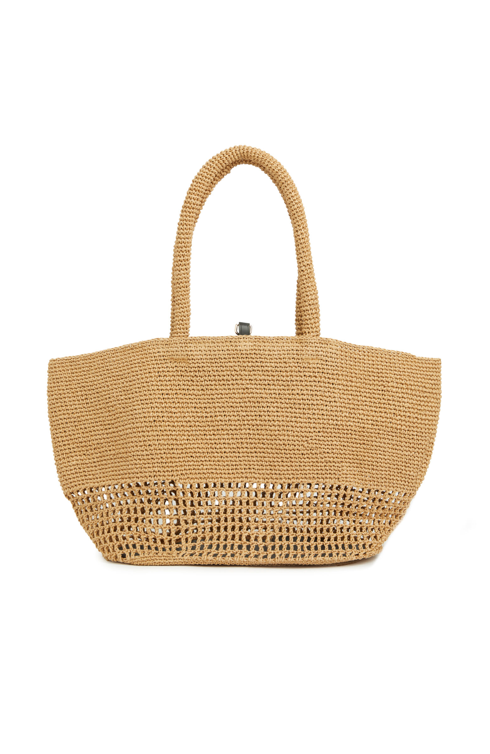 Natürel 2 Cepli Kadın Hasır Çanta