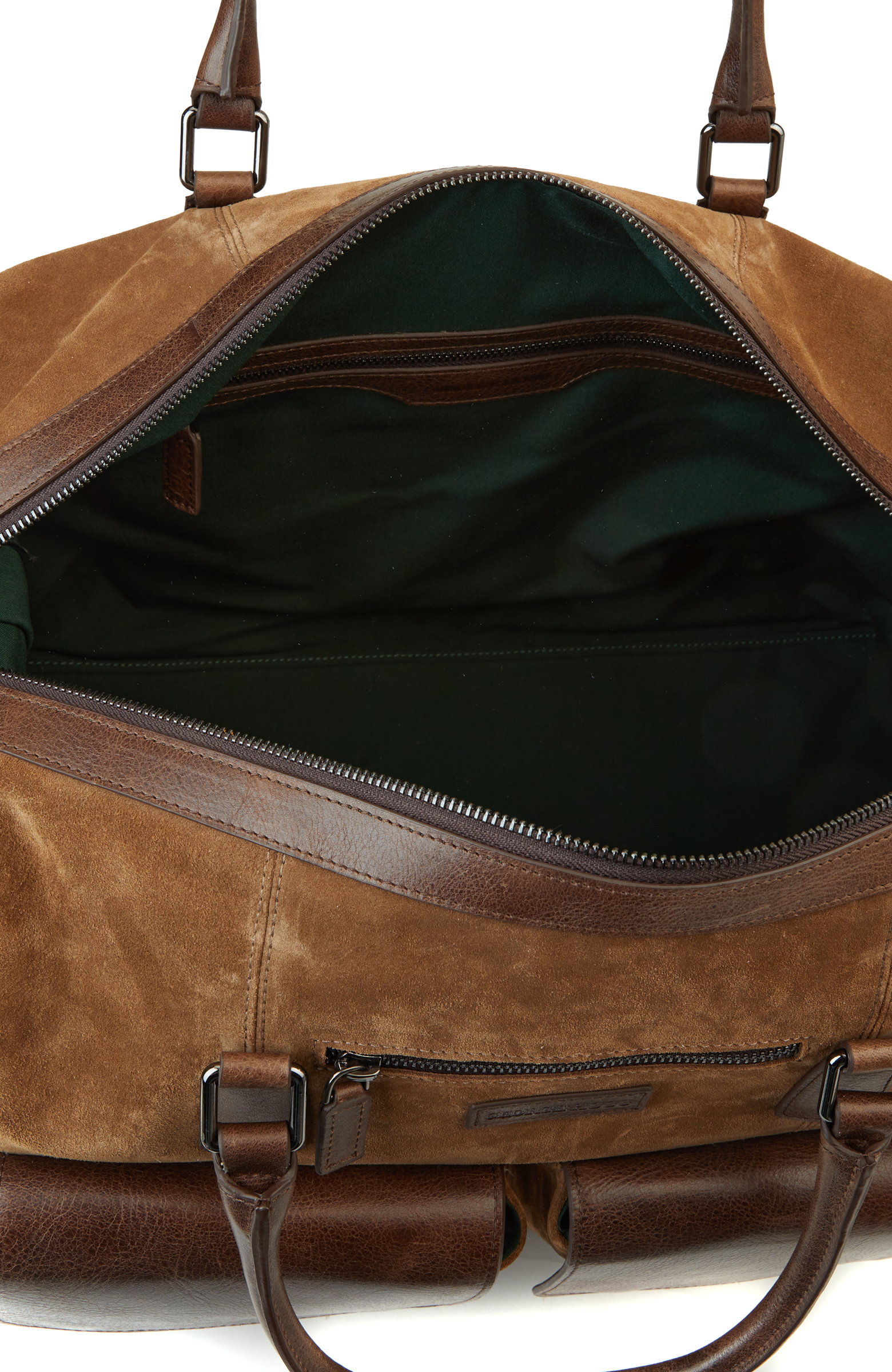 Kahverengi Taba Deri Seyahat Çantası