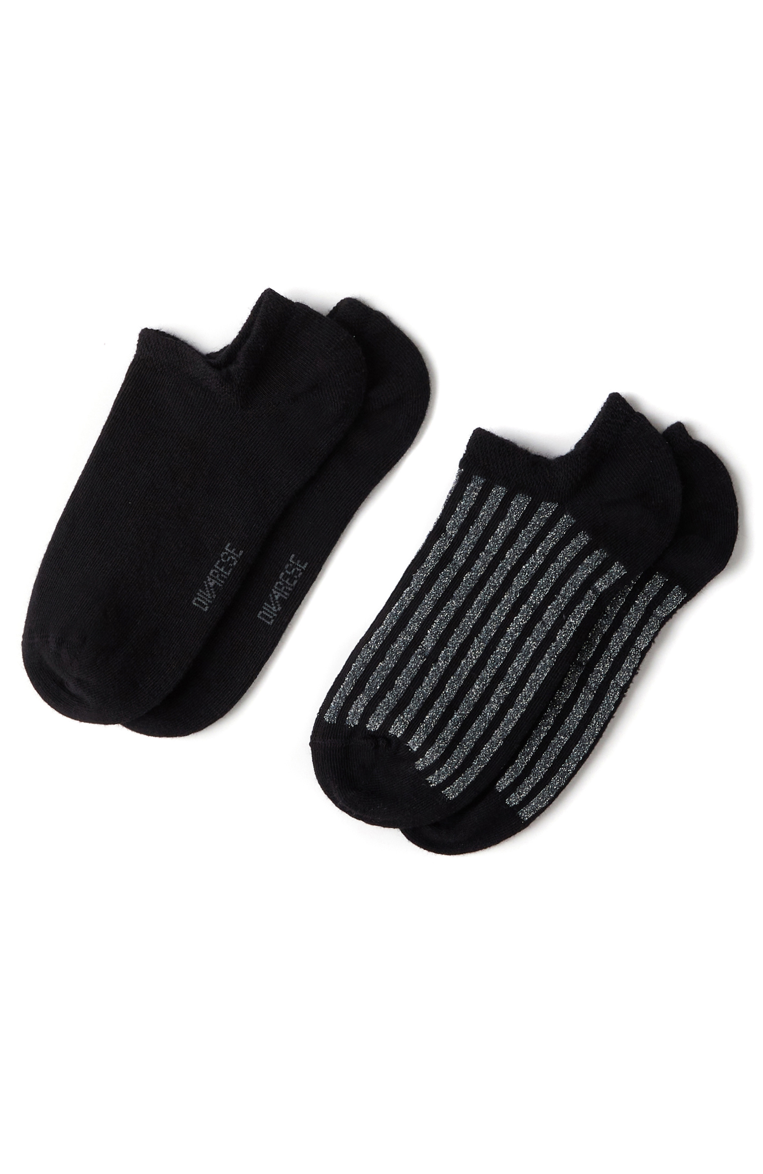 Siyah Kadın 2li Çorap Seti