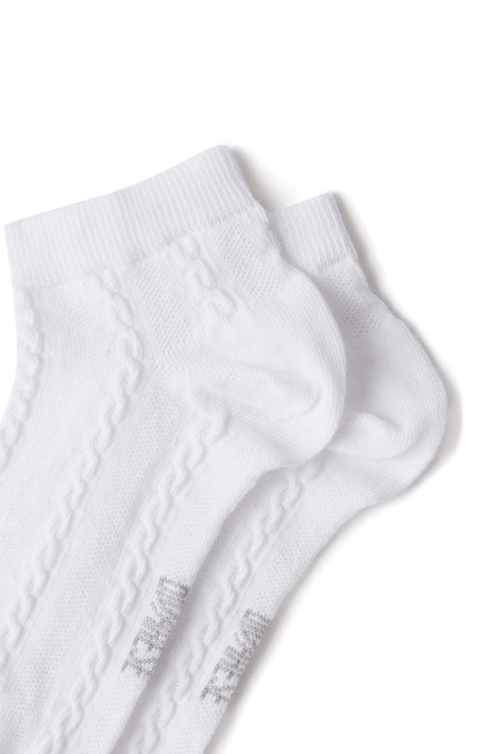 2li Beyaz Kadın Bambu Çorap Seti