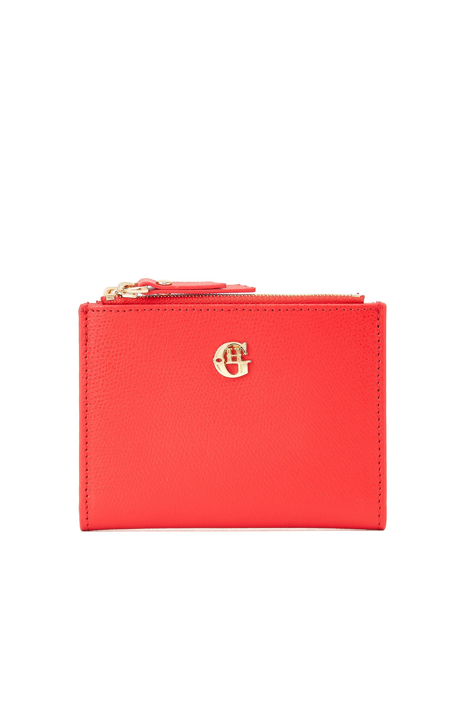 Kırmızı Kadın Deri Cüzdan