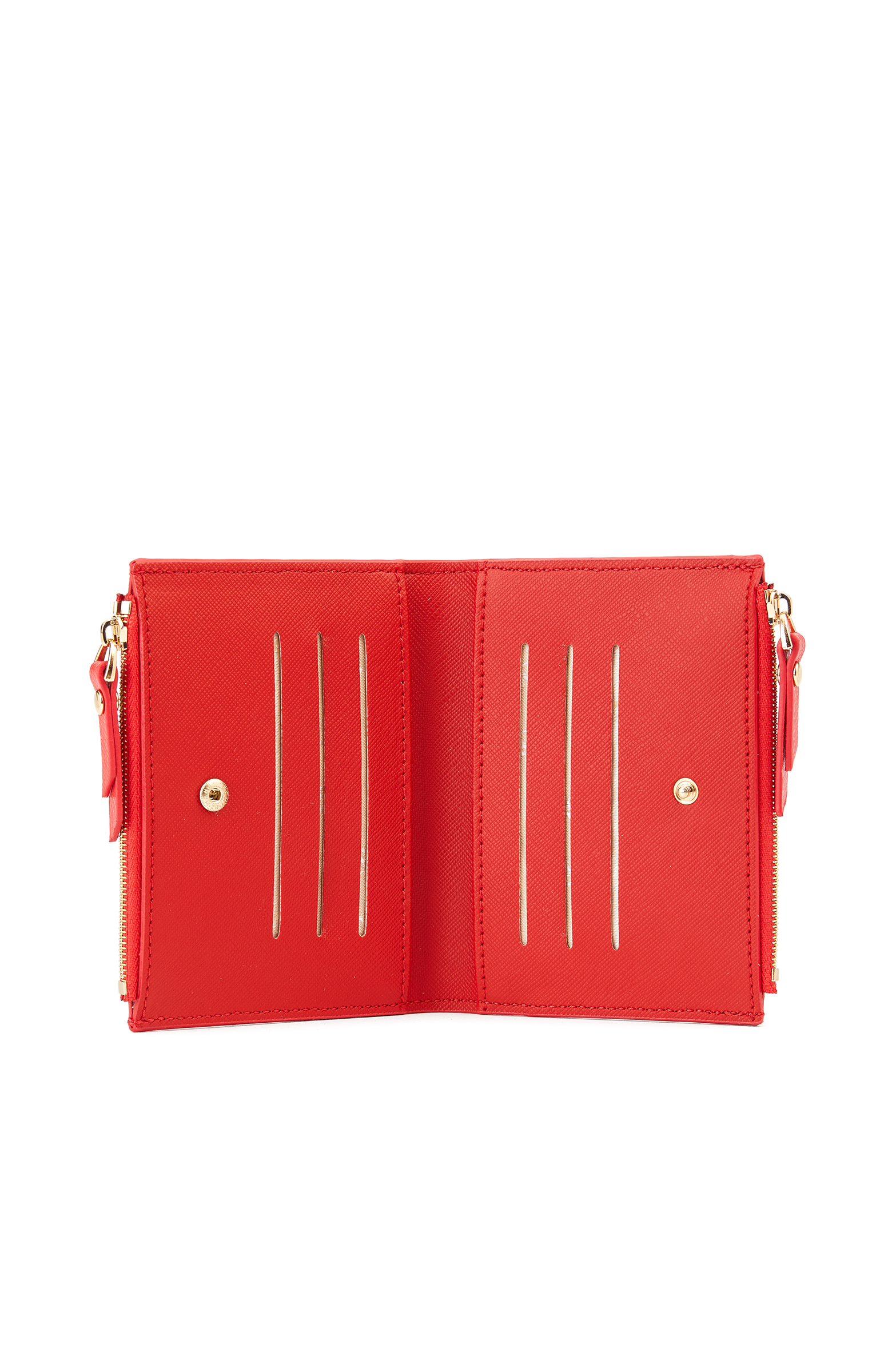 Kırmızı Kadın Deri Cüzdan