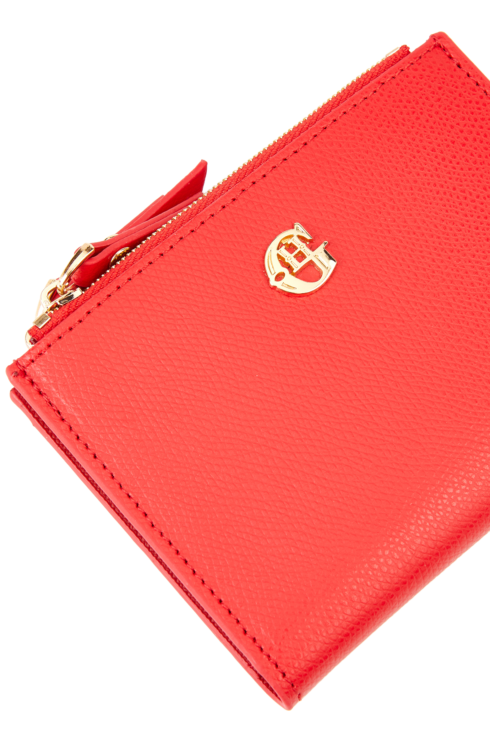 Kırmızı Kadın Deri Cüzdan