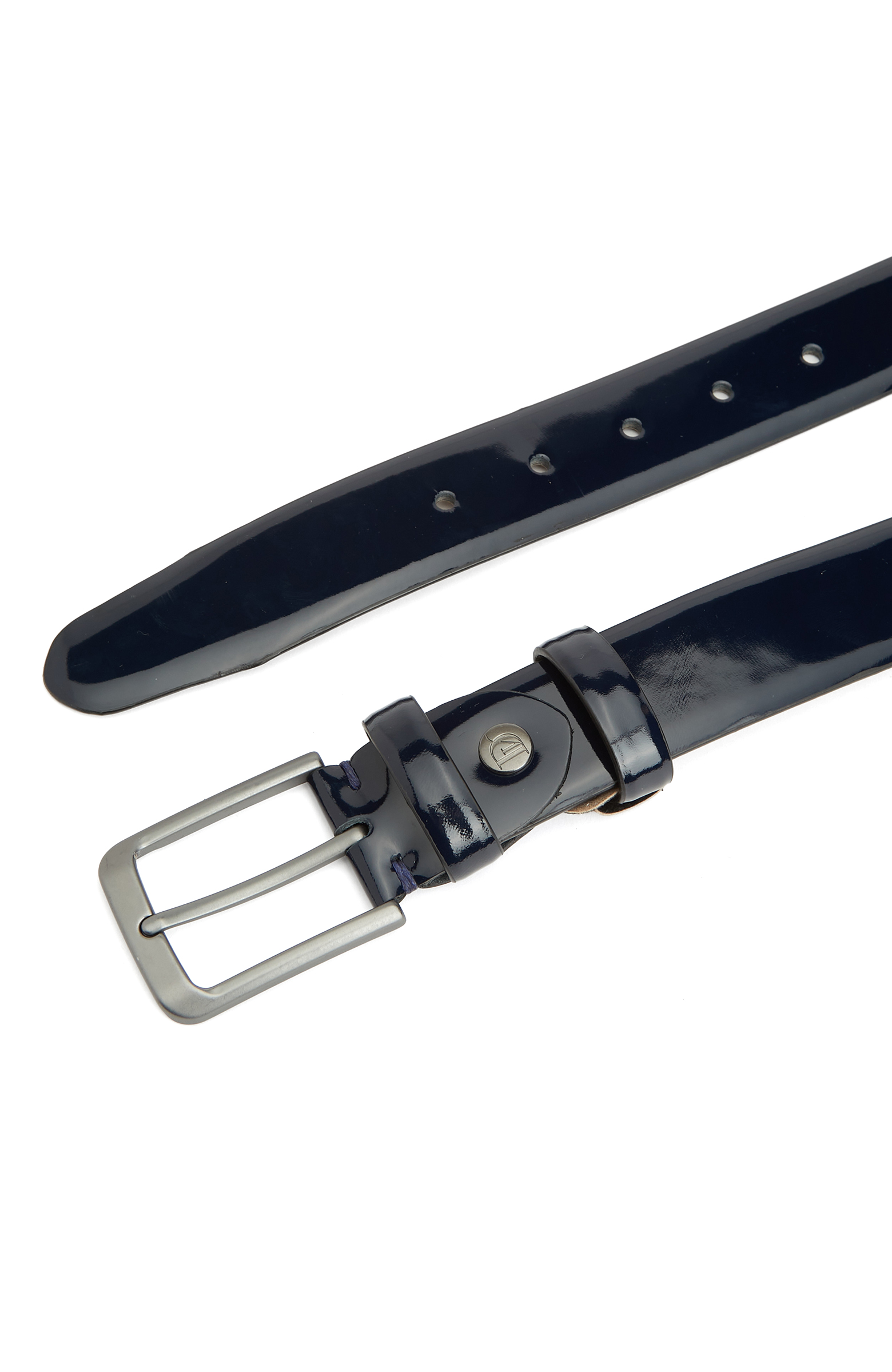 Lacivert Erkek Deri Kemer