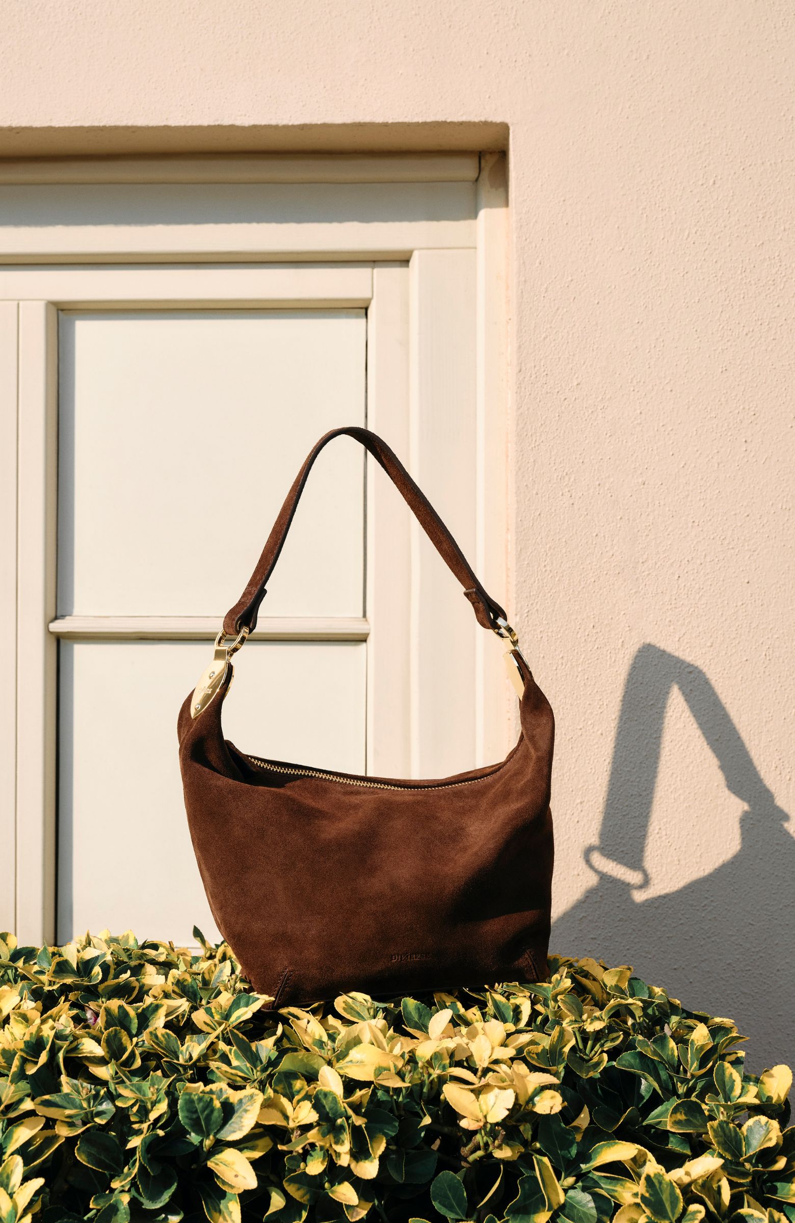 Kahverengi Kadın Süet Çanta