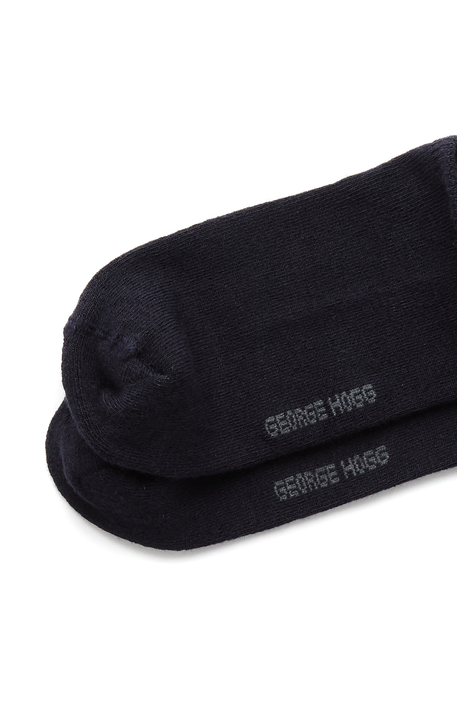 Siyah Lacivert 2li Erkek Bambu Çorap Seti