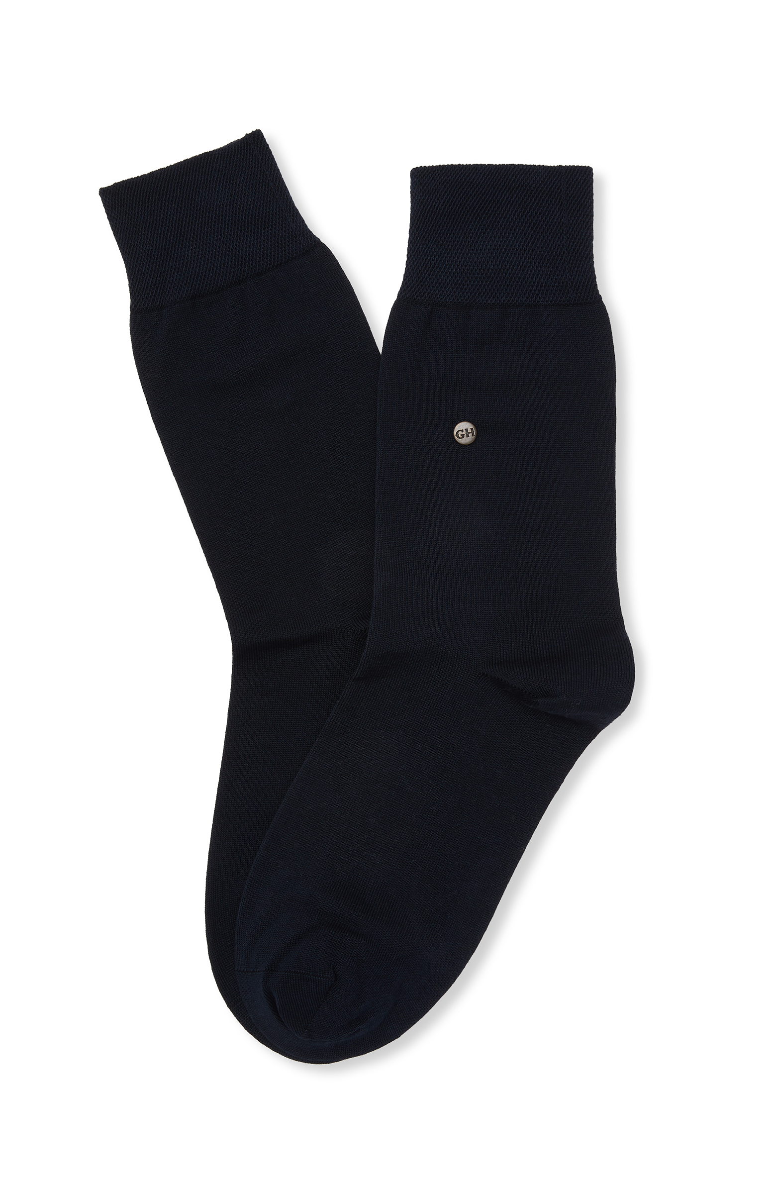 Siyah Pamuklu Soket Çorap