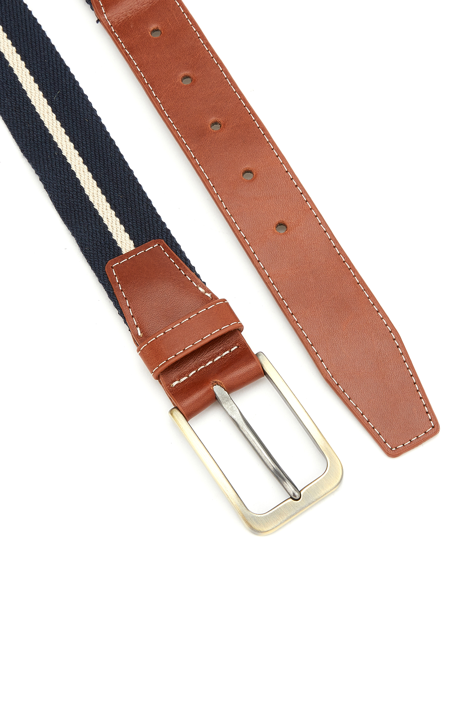 Lacivert Erkek Deri Kemer