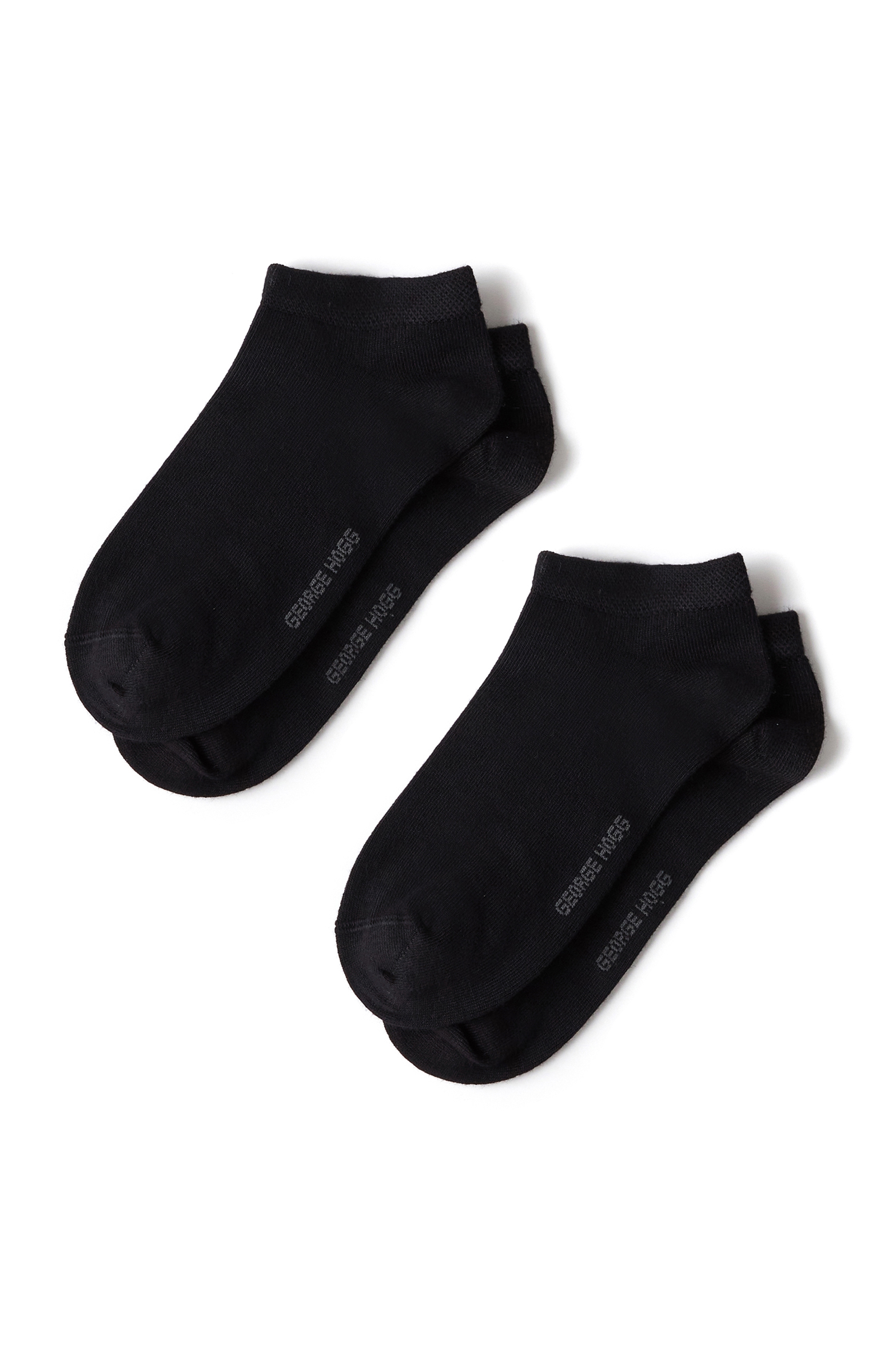 Siyah Haki 2li Erkek Bambu Çorap Seti
