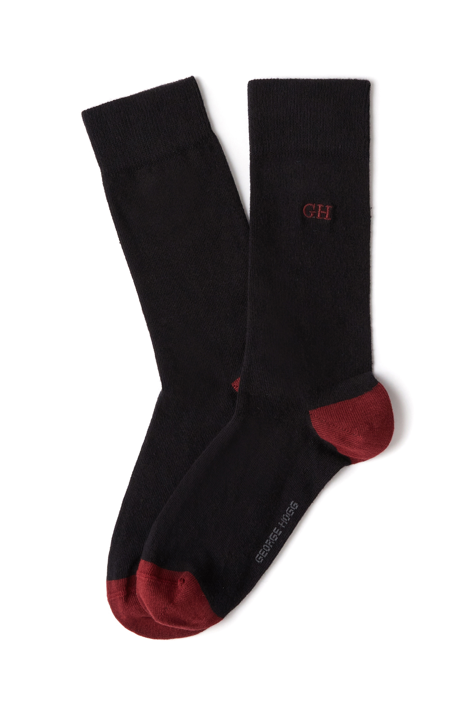 Siyah Bordo Erkek Çorap