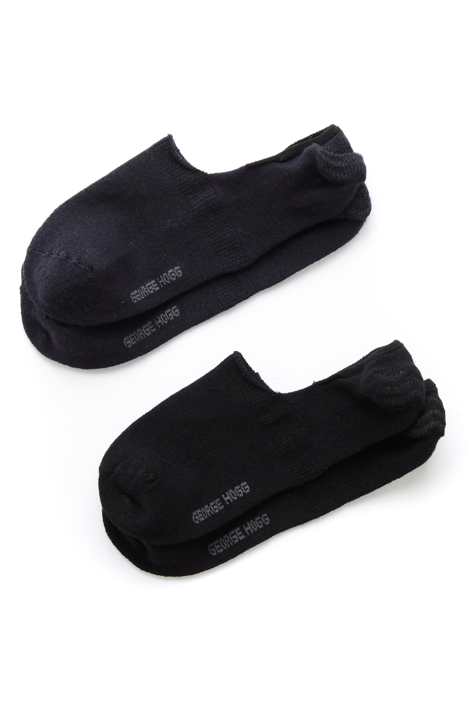 Siyah Lacivert 2li Erkek Bambu Çorap Seti