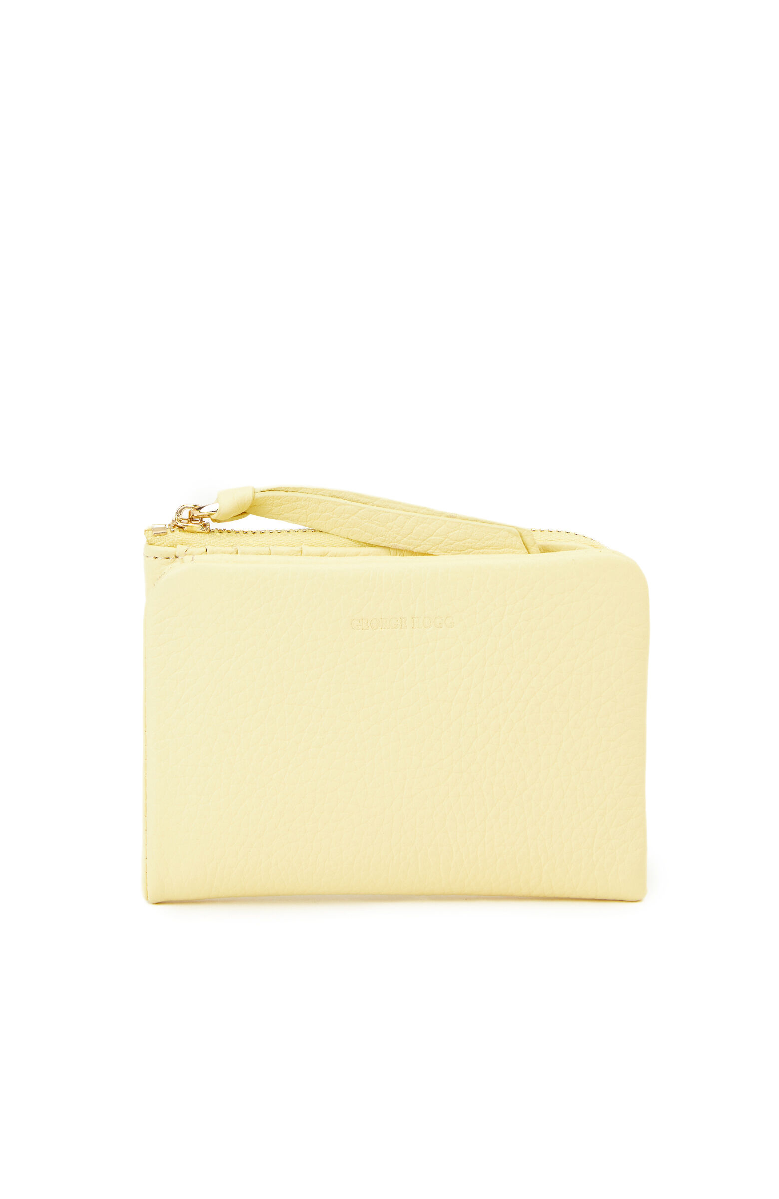 Sarı Kadın Deri Kartlıklı Cüzdan