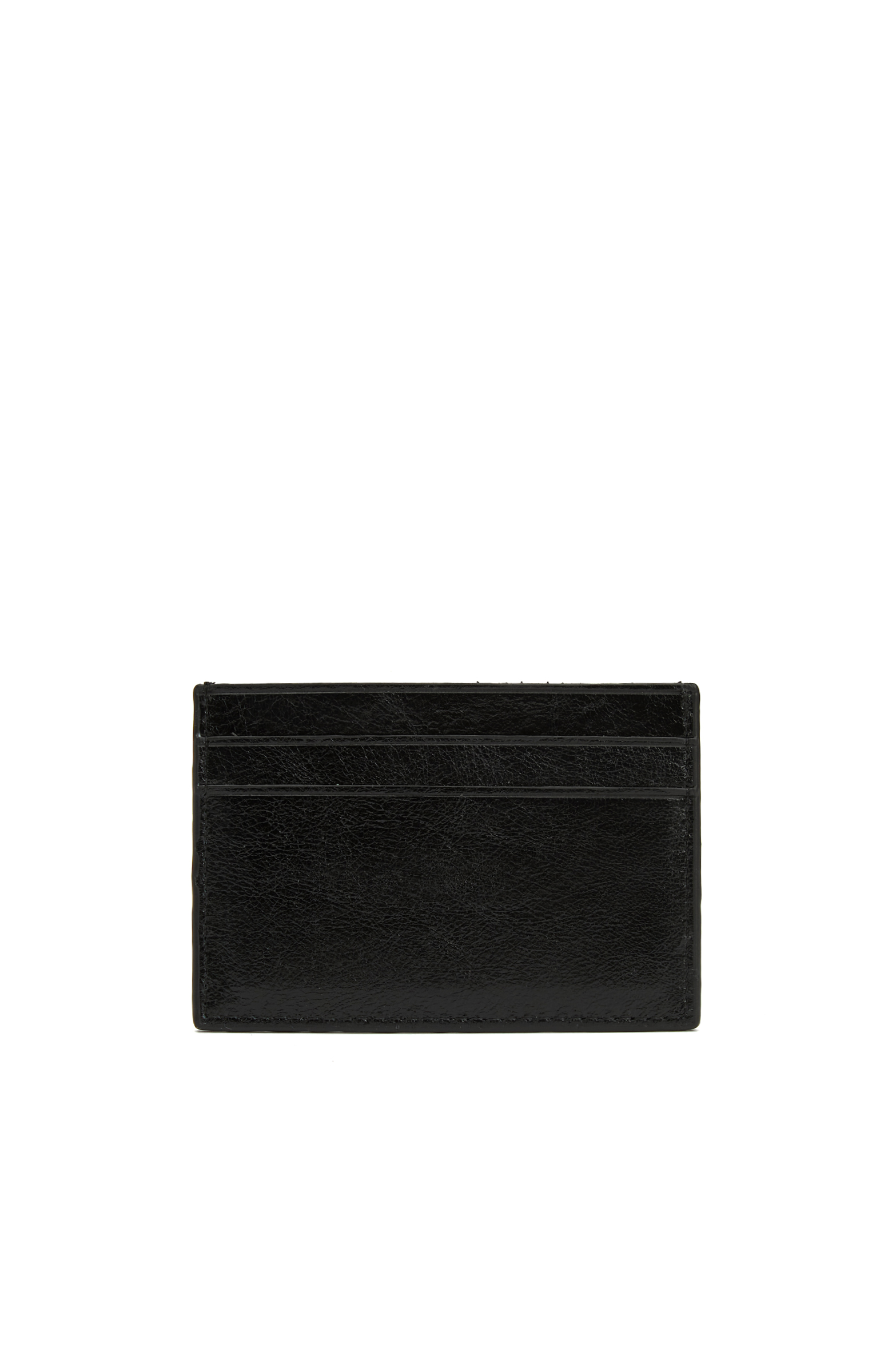 Siyah Kadın Deri Kartlık