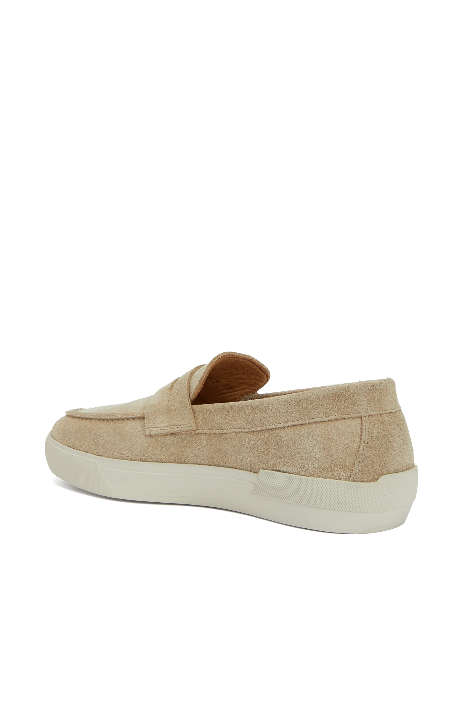 Bej Kadın Deri Loafer