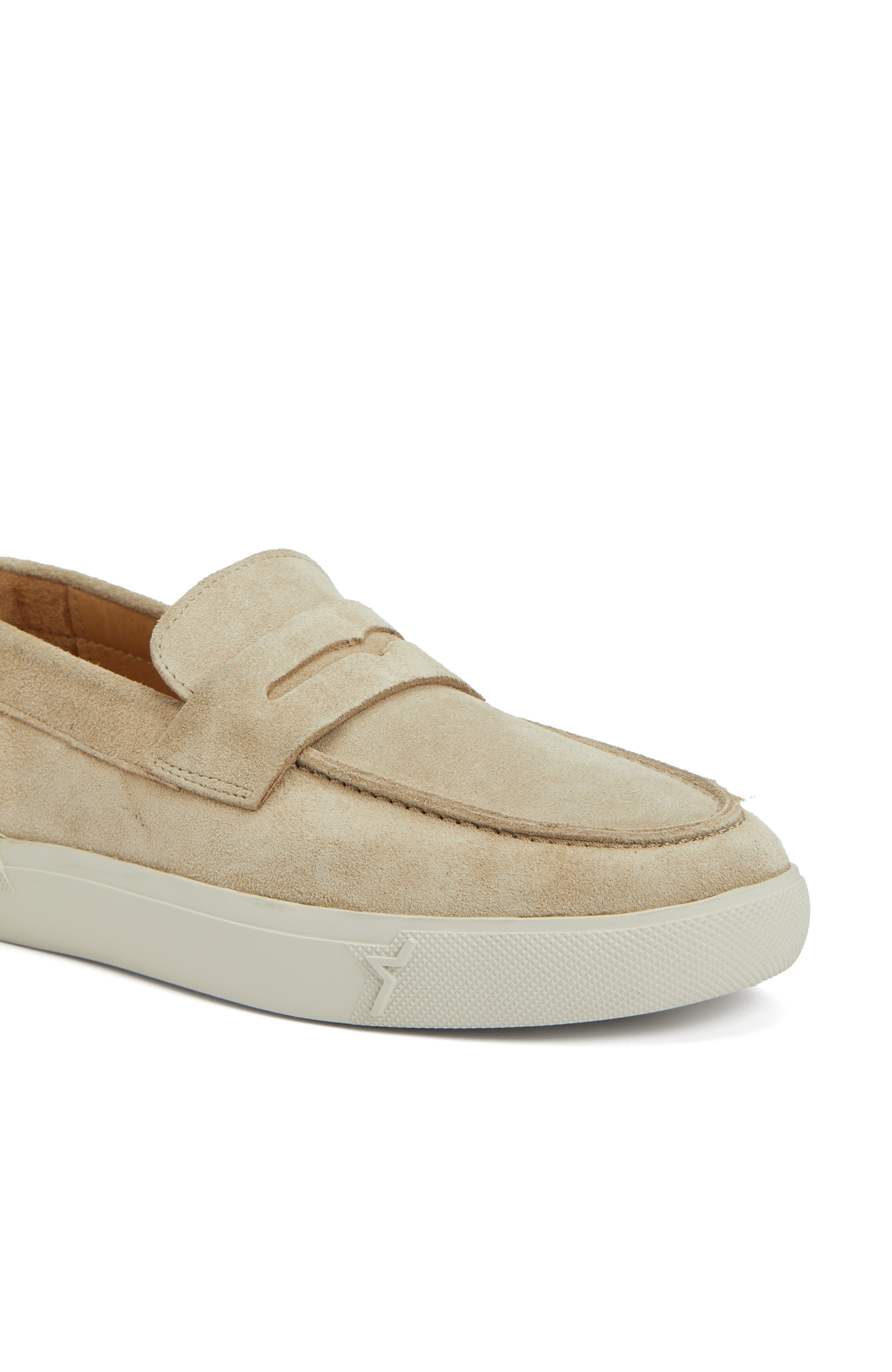 Bej Kadın Deri Loafer