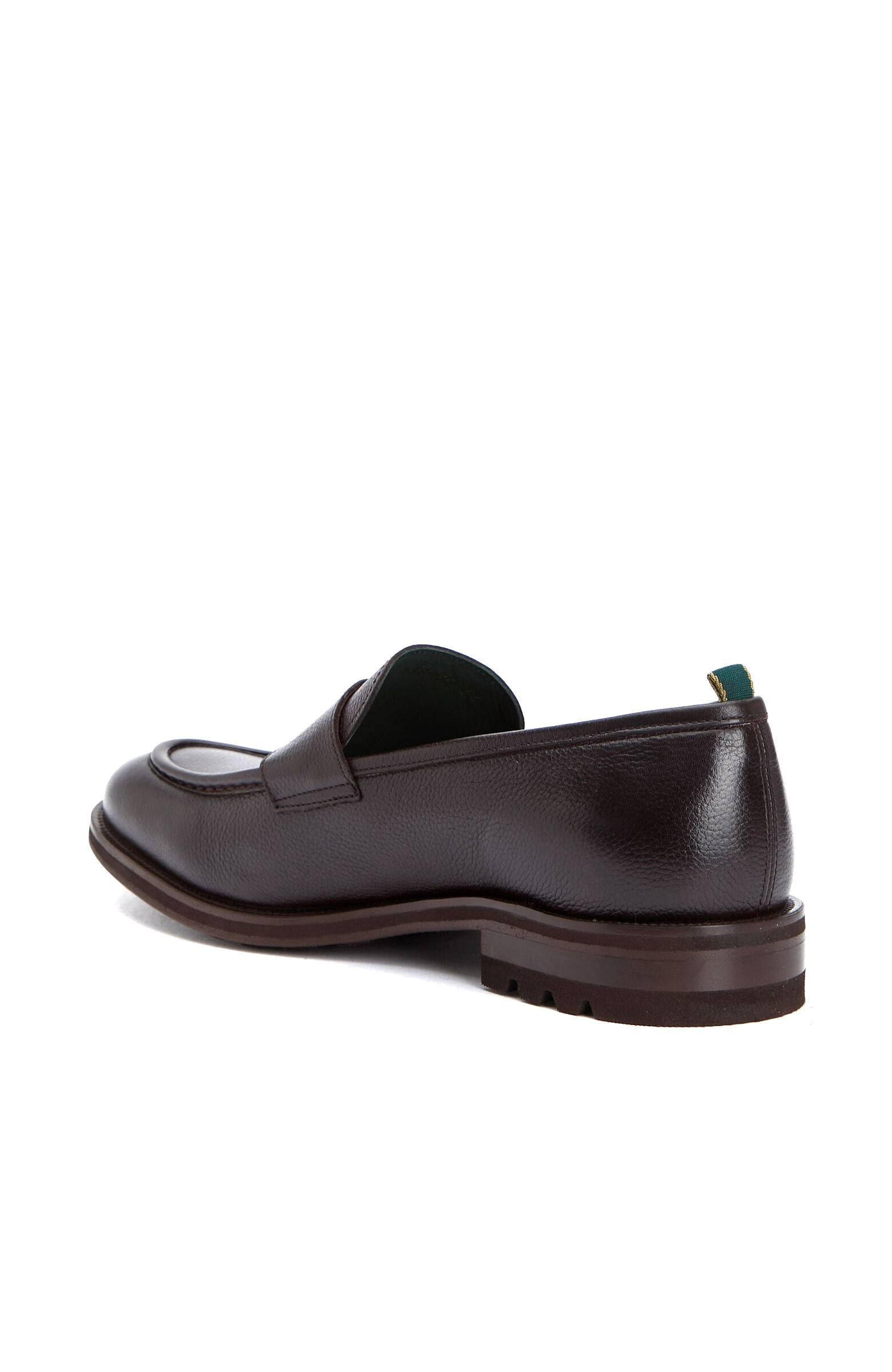 Brown Men's Casual Leather Loafer