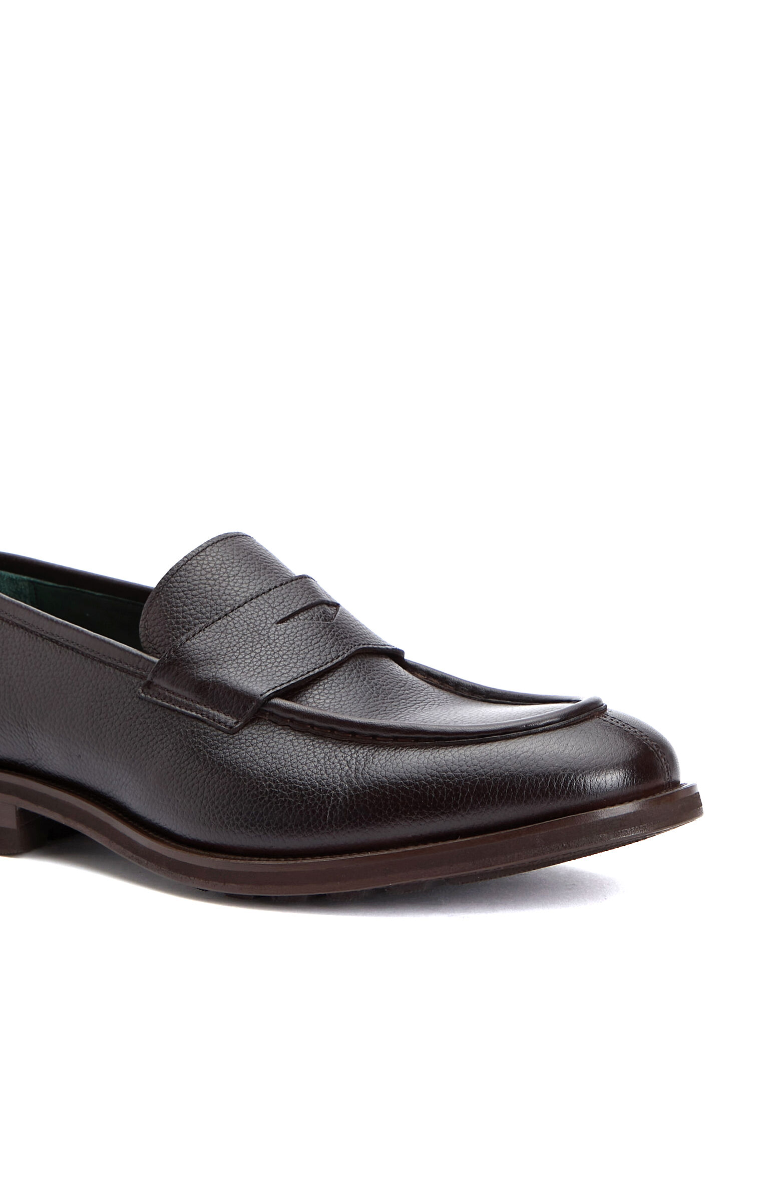Brown Men's Casual Leather Loafer