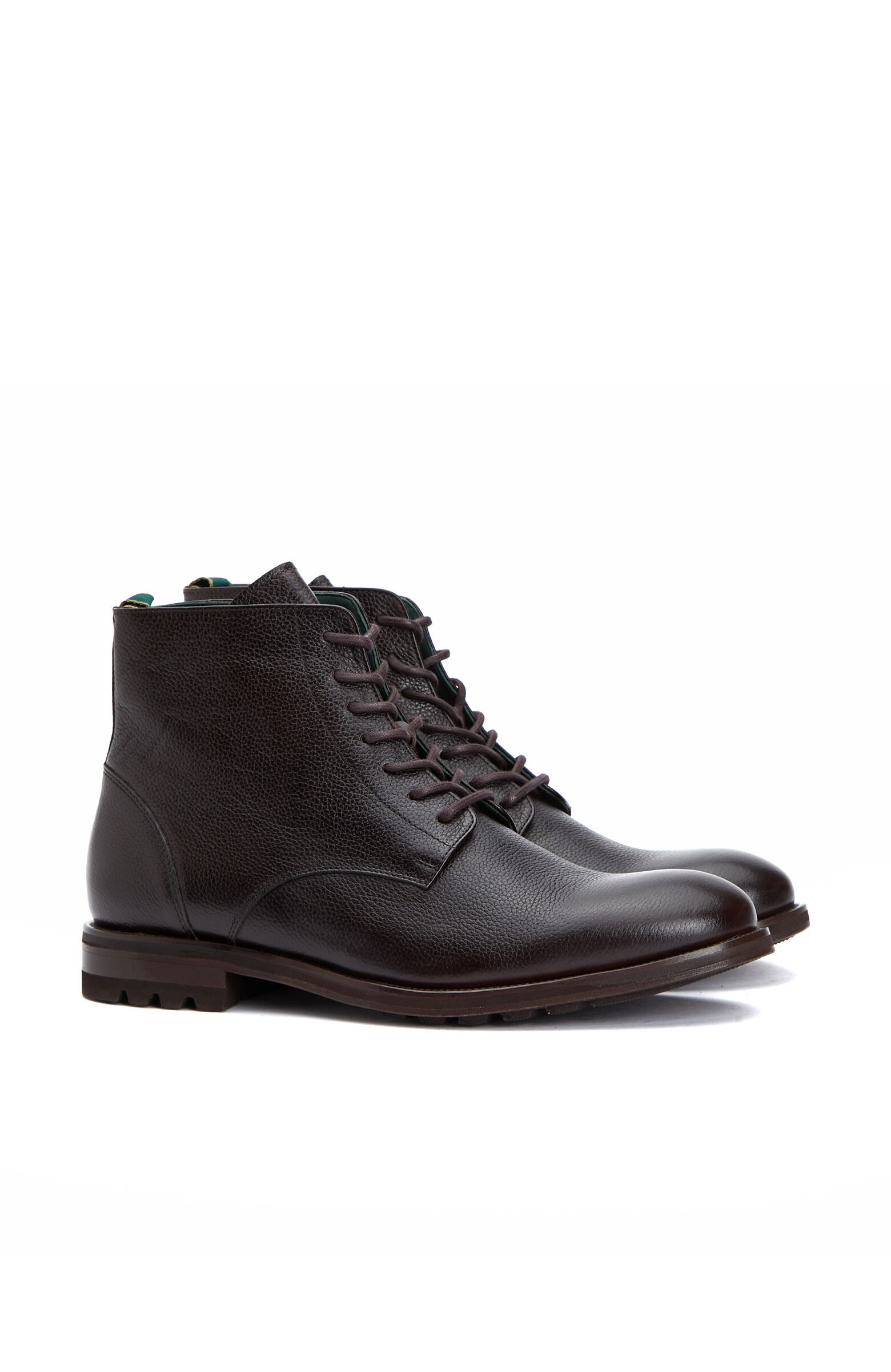 Black Men's Leather Lightweight Boots