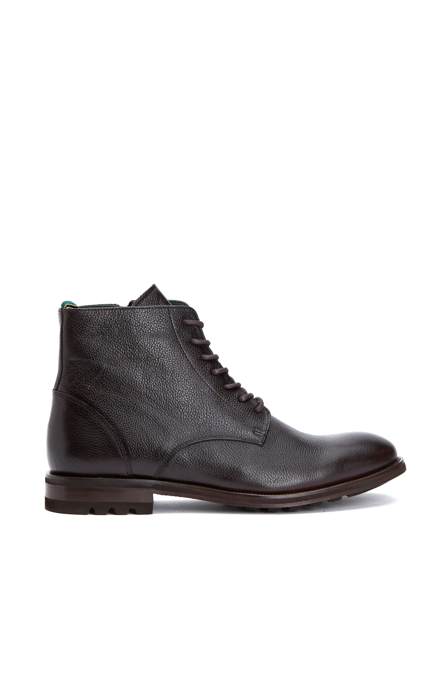 Brown Men's Leather Lightweight Boots