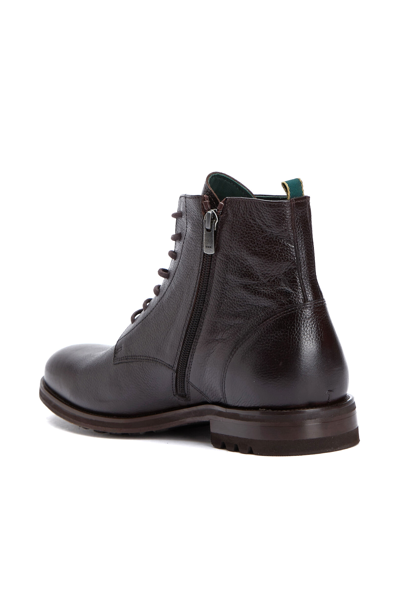Brown Men's Leather Lightweight Boots