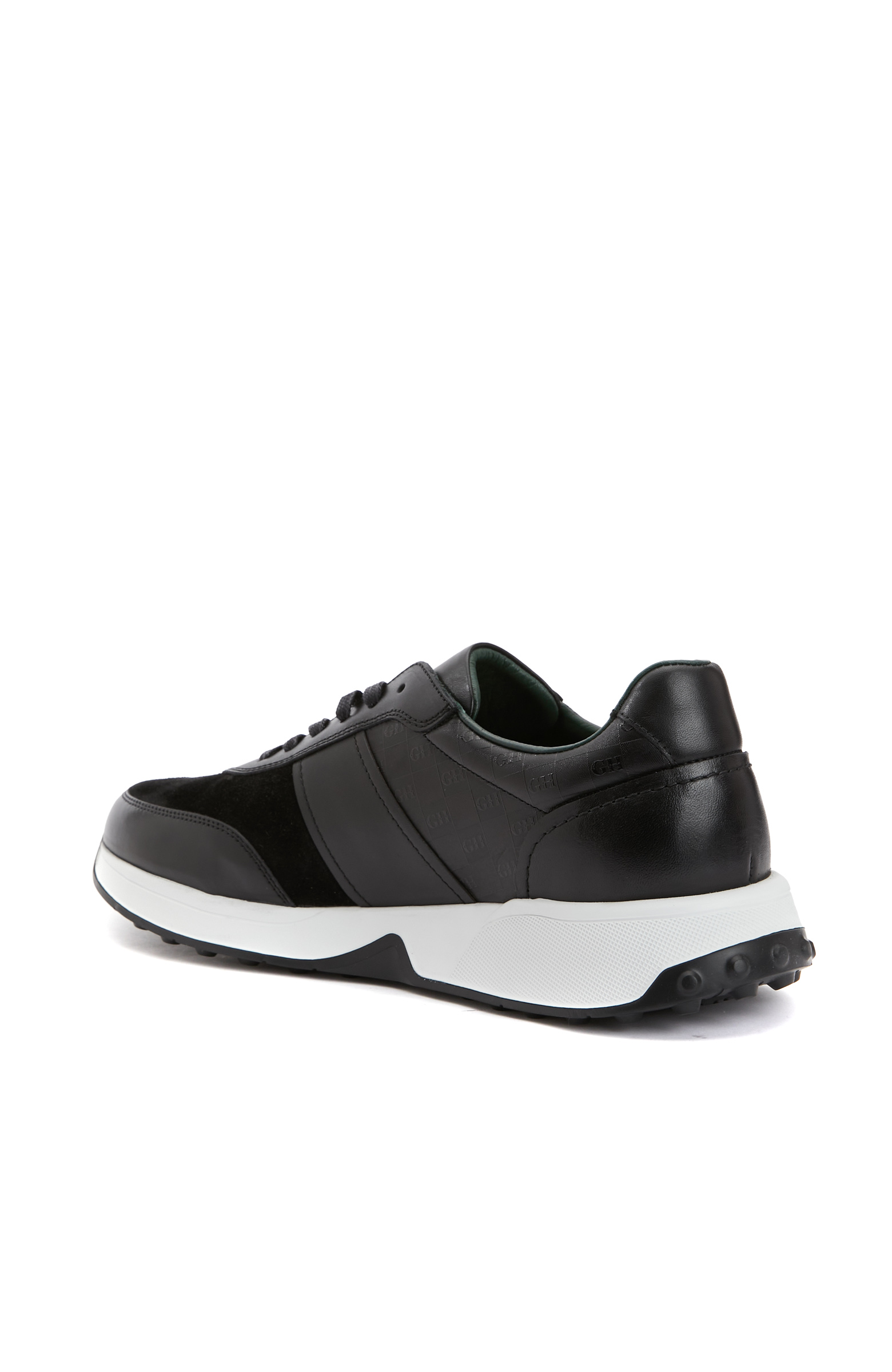 Siyah Erkek Deri Sneaker