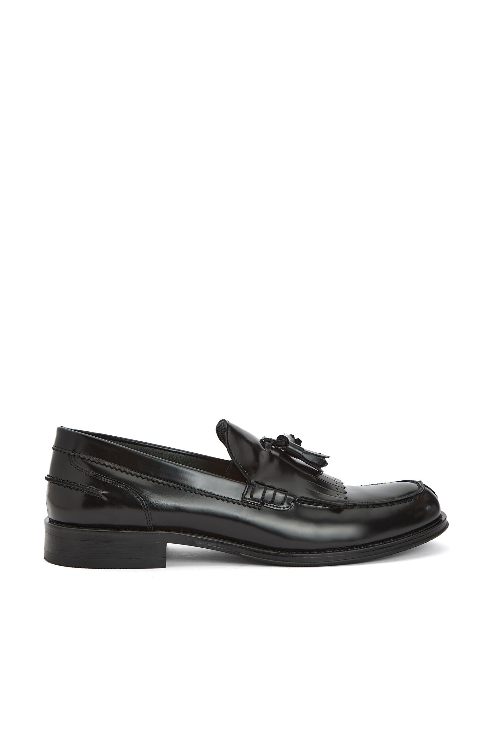 George Hogg for NetWork Siyah Erkek Deri Loafer