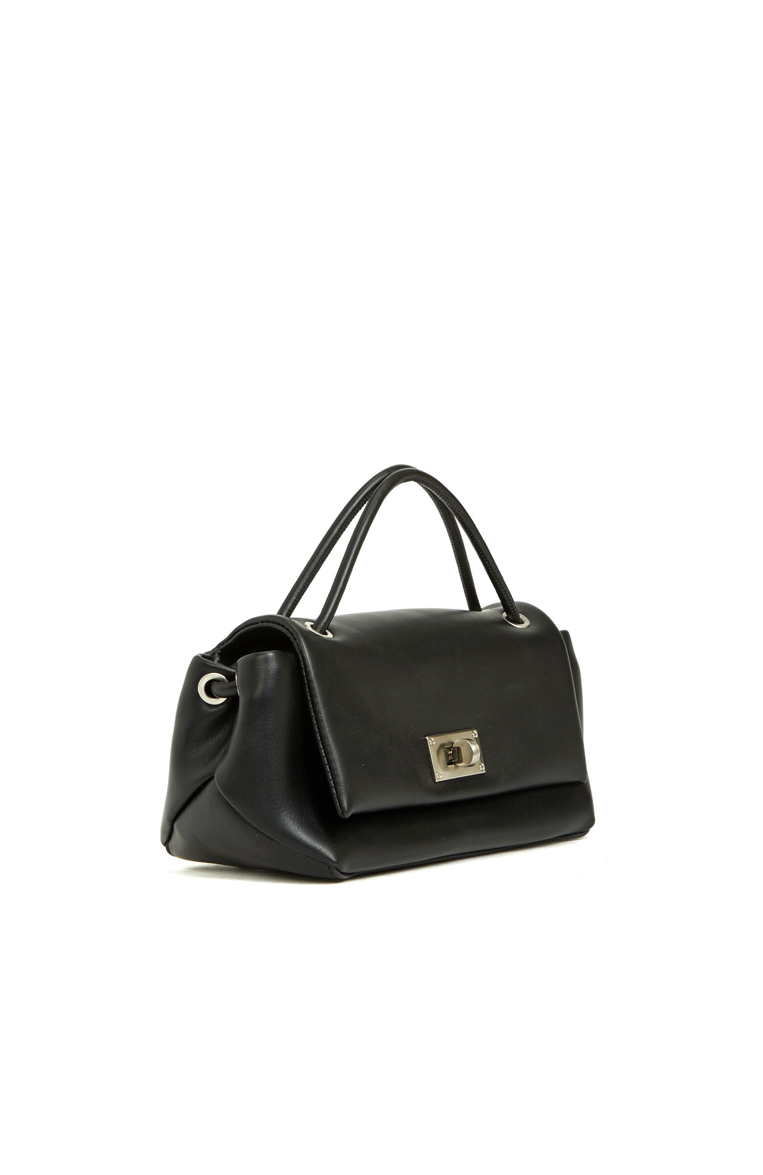 Black Women's Mini Leather Bag