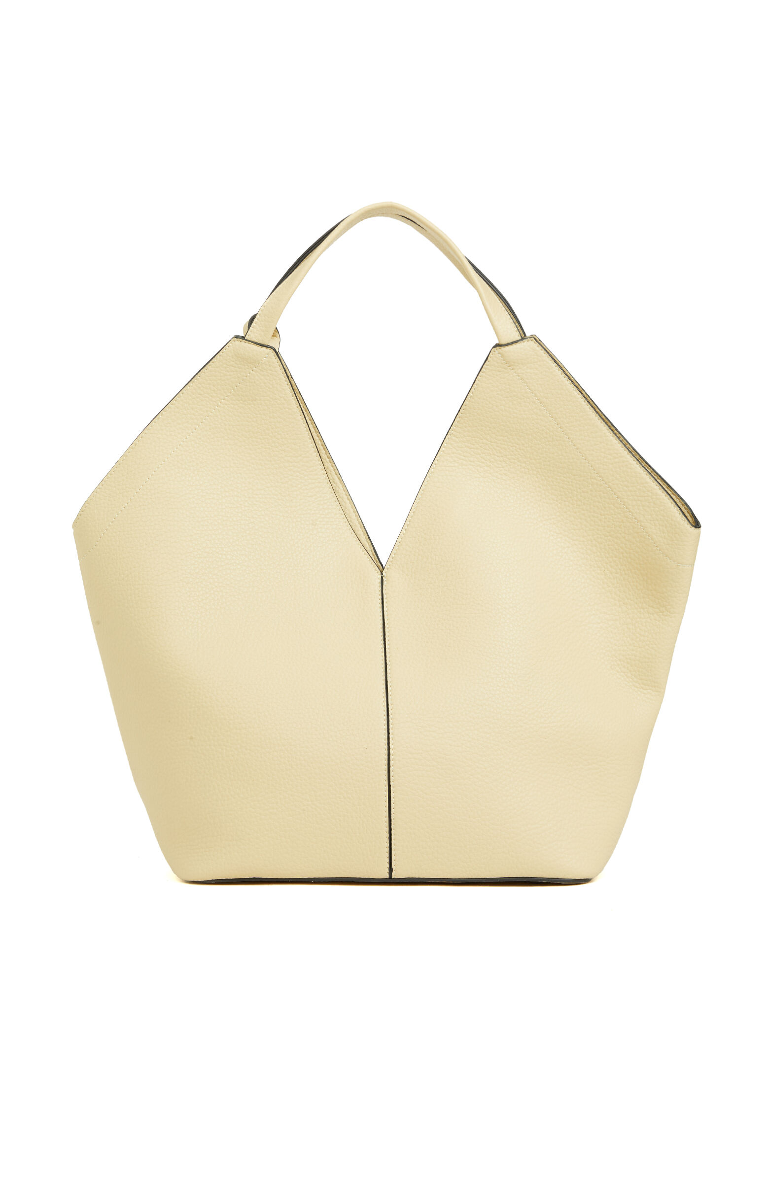 Sarı Floter Kadın Shopper Çanta