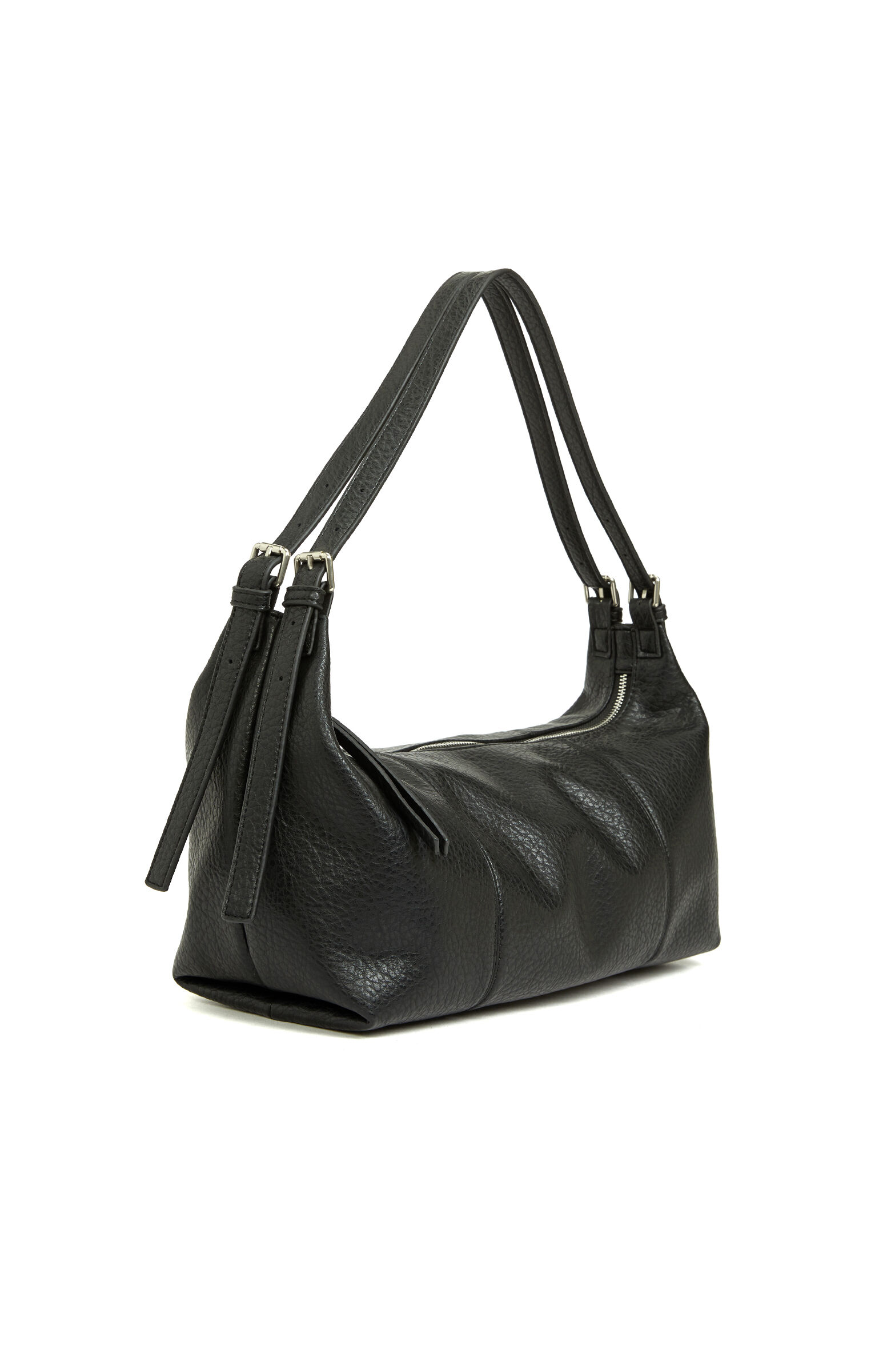 Siyah Kadın Deri Shopper Çanta