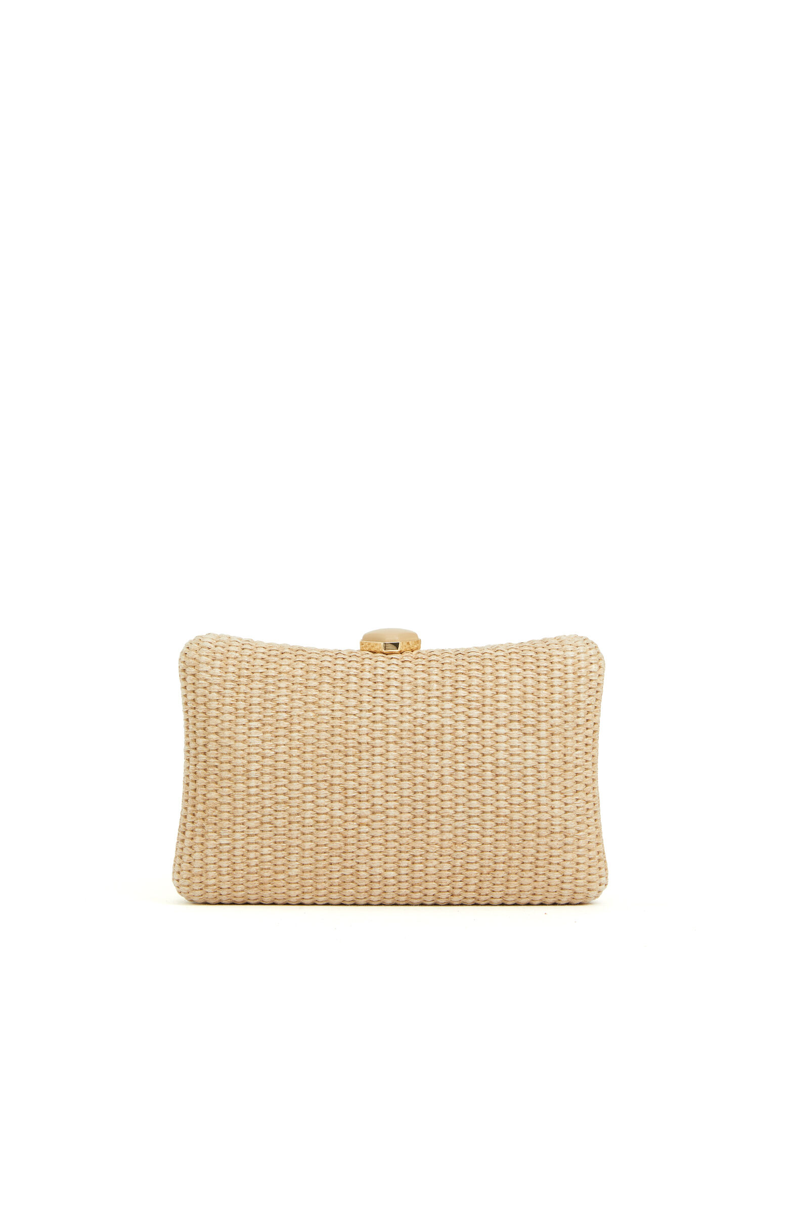 Naturel Kadın Hasır Clutch