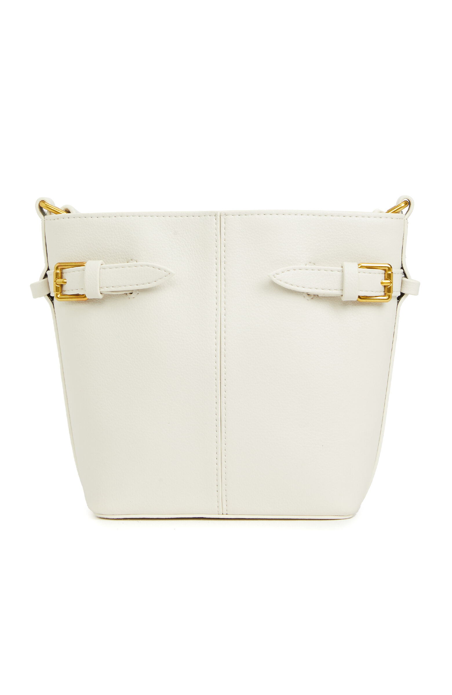 Bej Kadın Deri Bucket Çanta