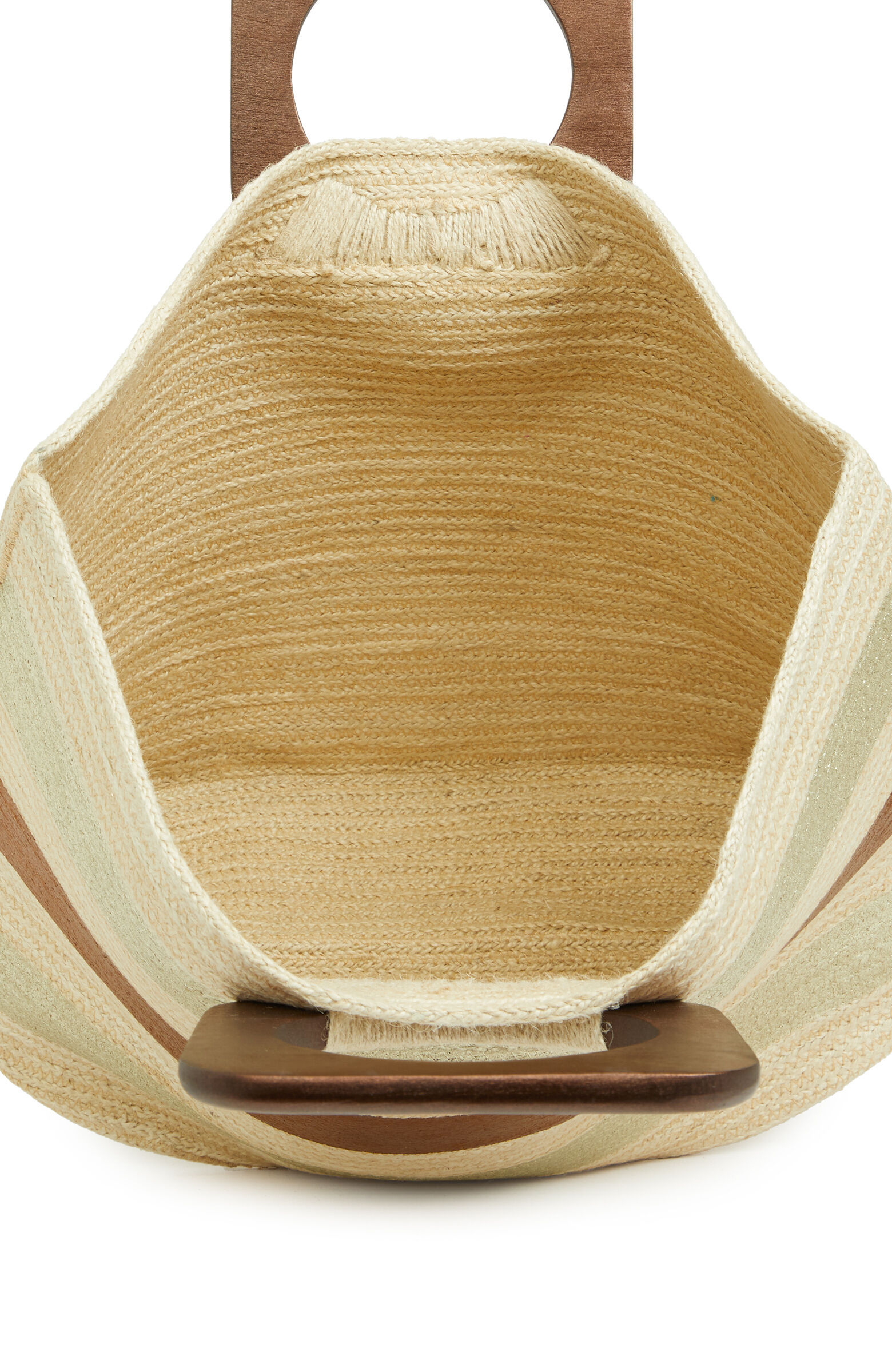 Natural Patterned Women's Straw Bag