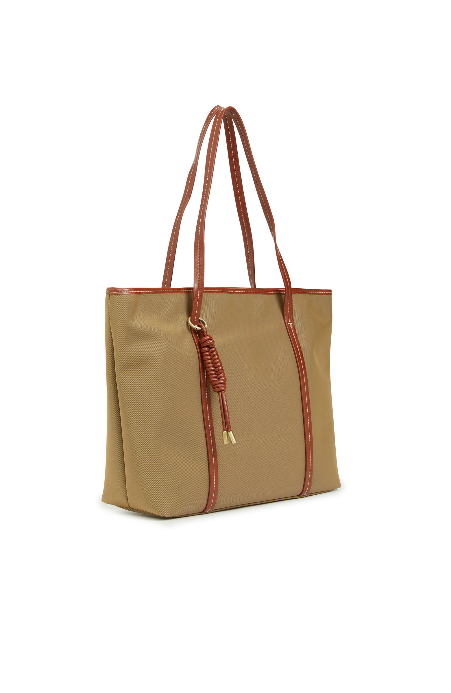 Haki Nylon Kadın Shopper Çanta