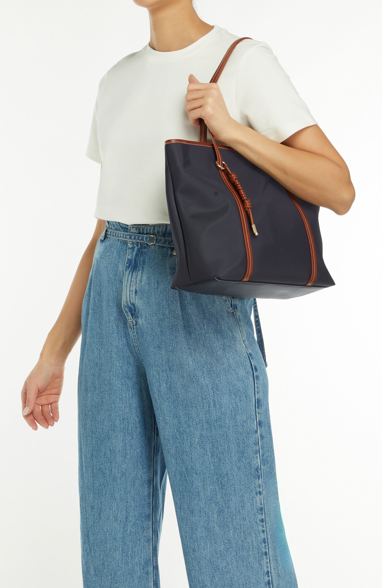 Lacivert Kadın Shopper Çanta