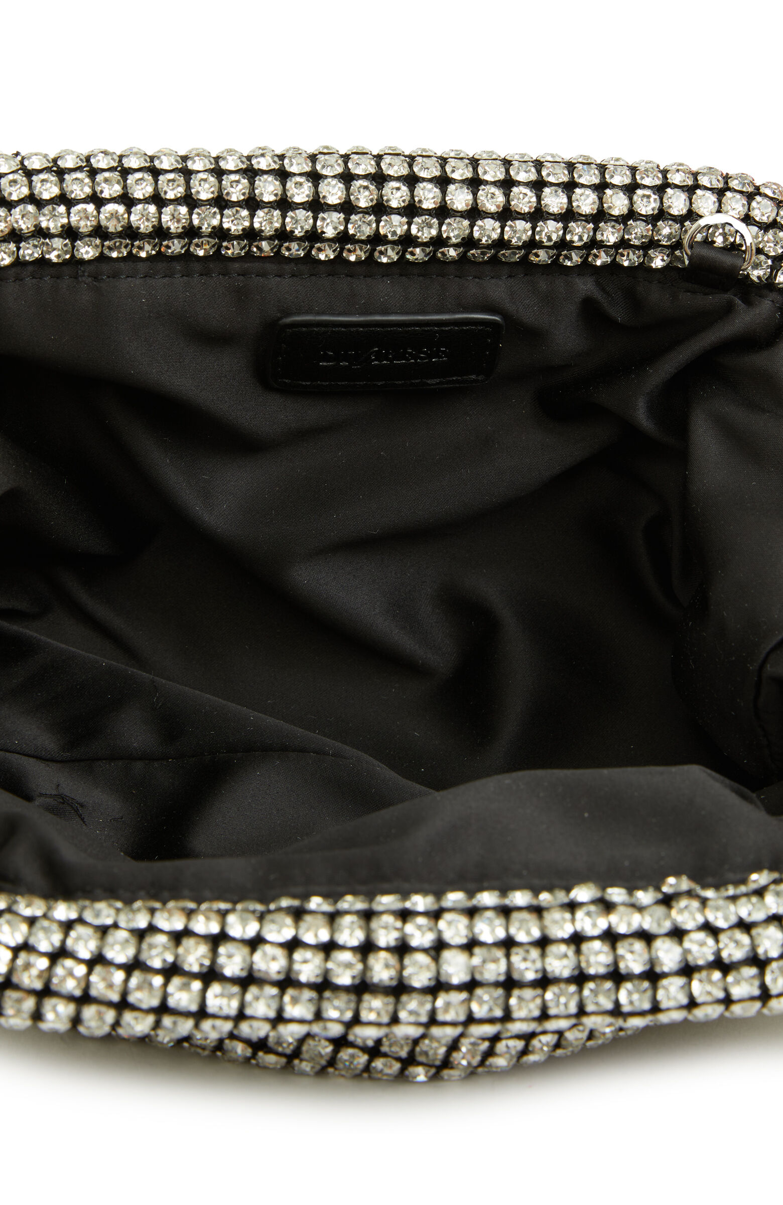 Gümüş Taşlı Kadın Clutch