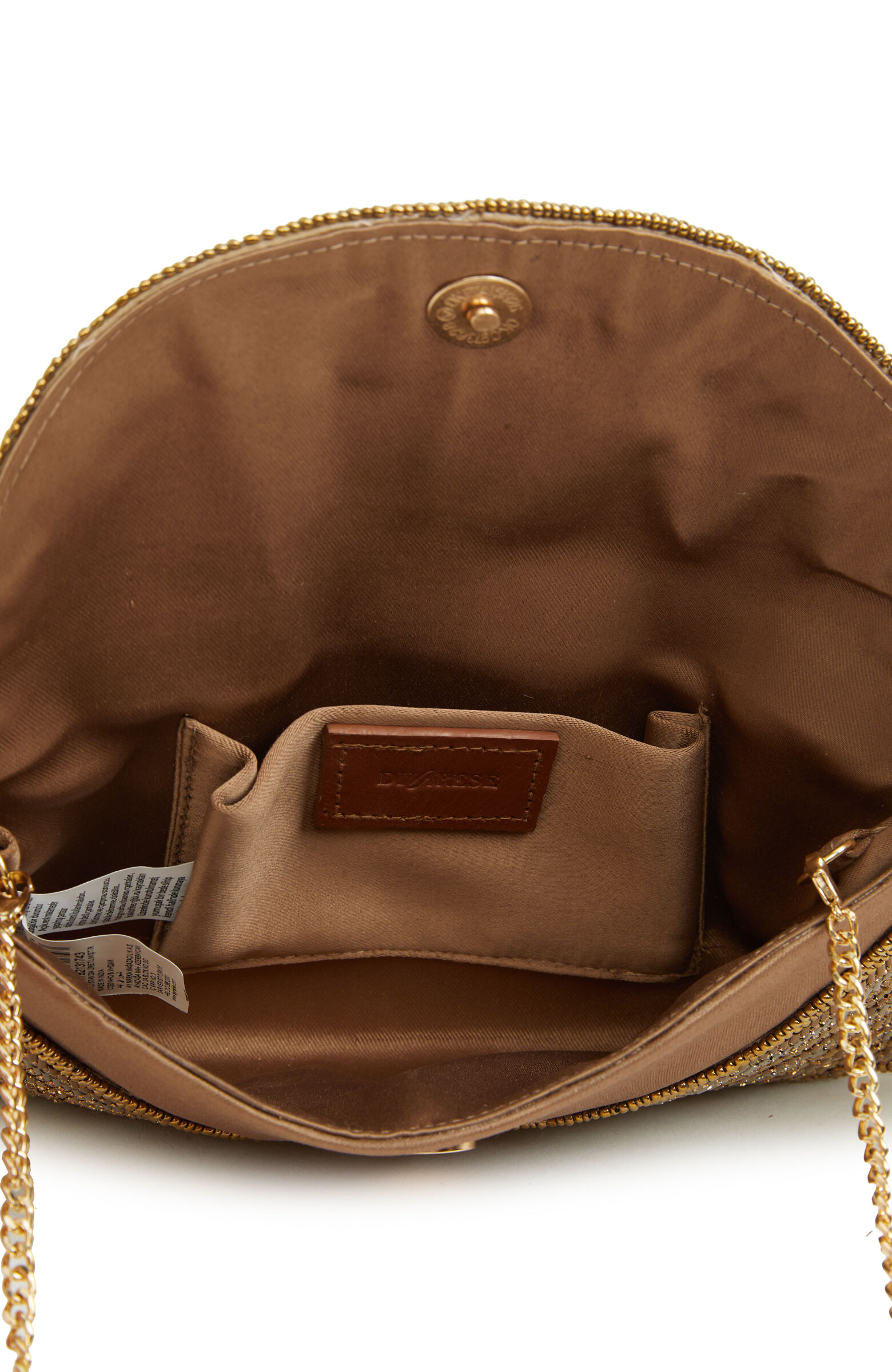 Gold Boncuklu Kadın Çanta