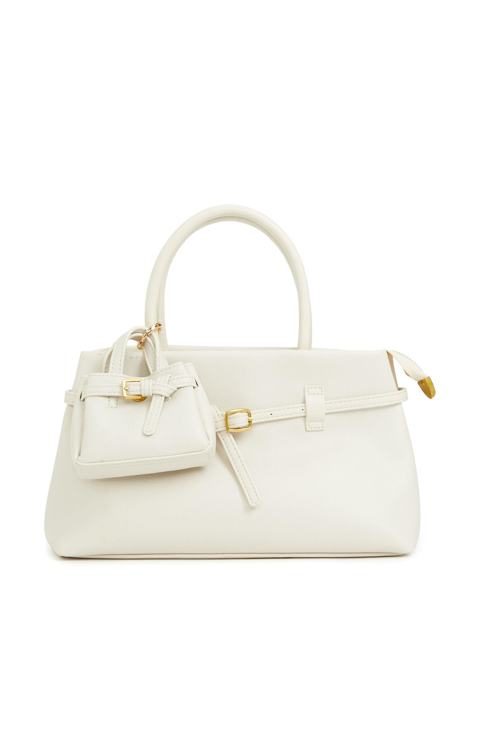 Kahverengi Kadın Deri Bucket Çanta