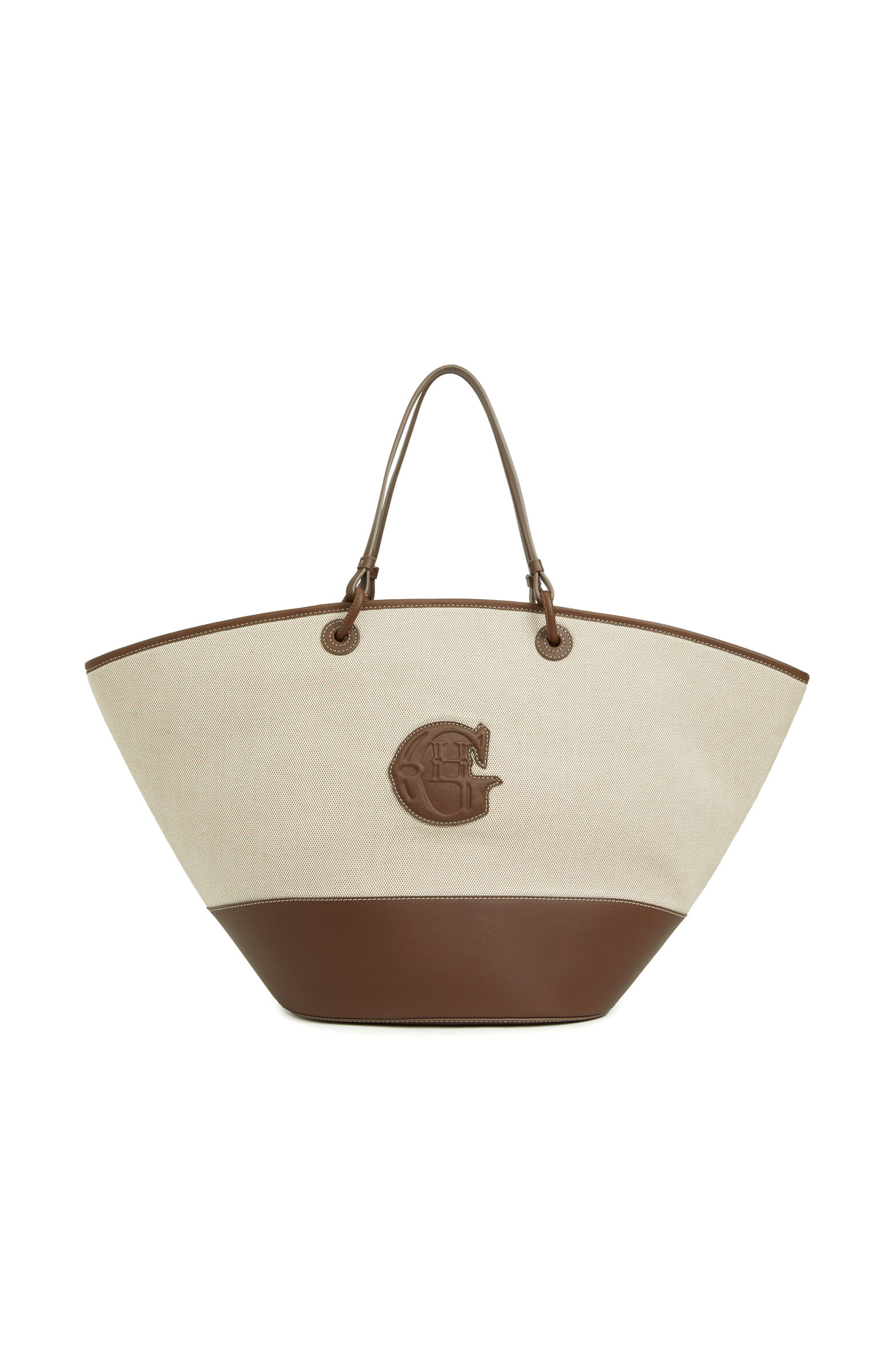 Naturel Logo Detaylı Kadın Kanvas Çanta