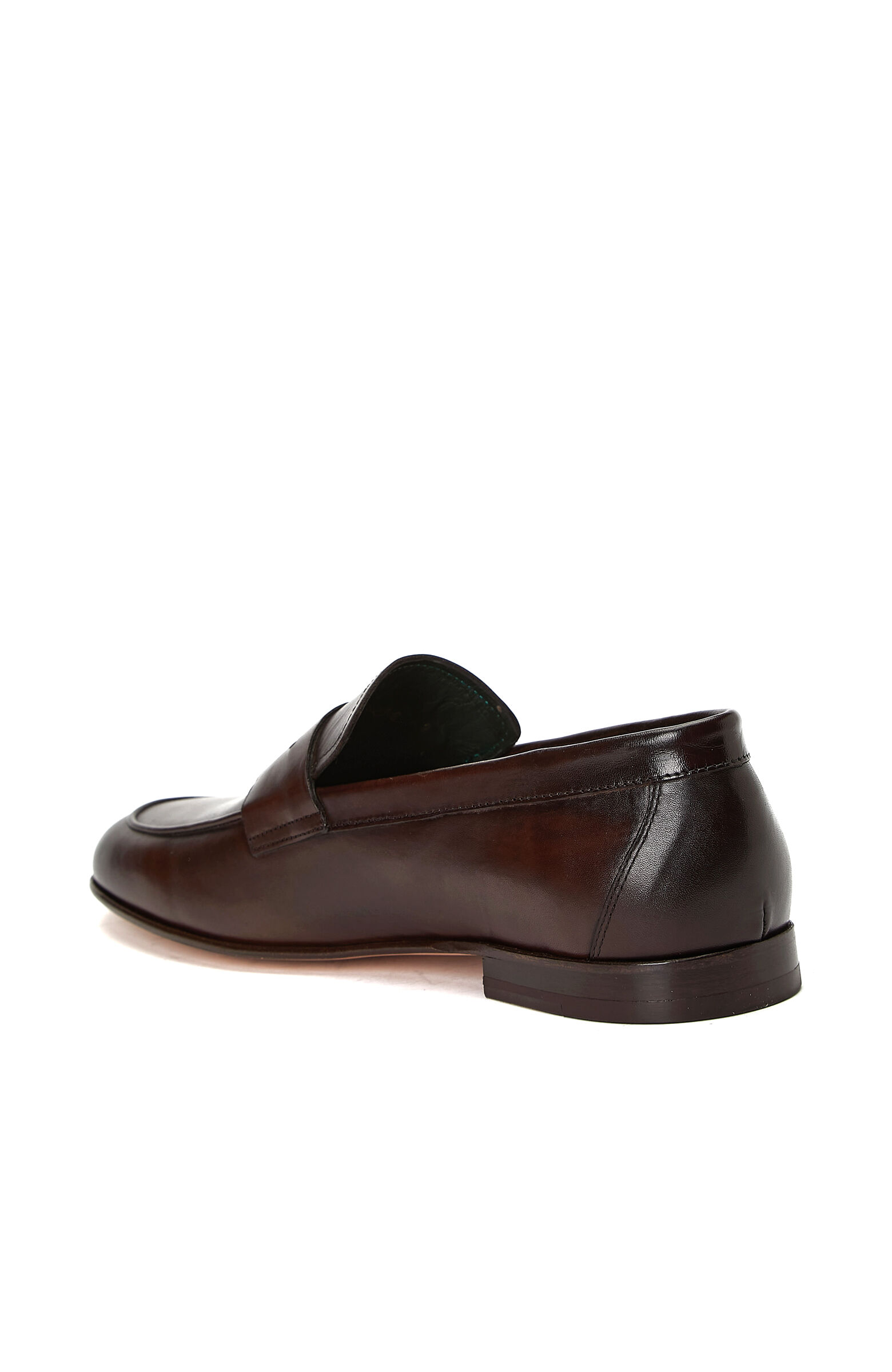 Brown Casual Casual Men's Leather Loafer