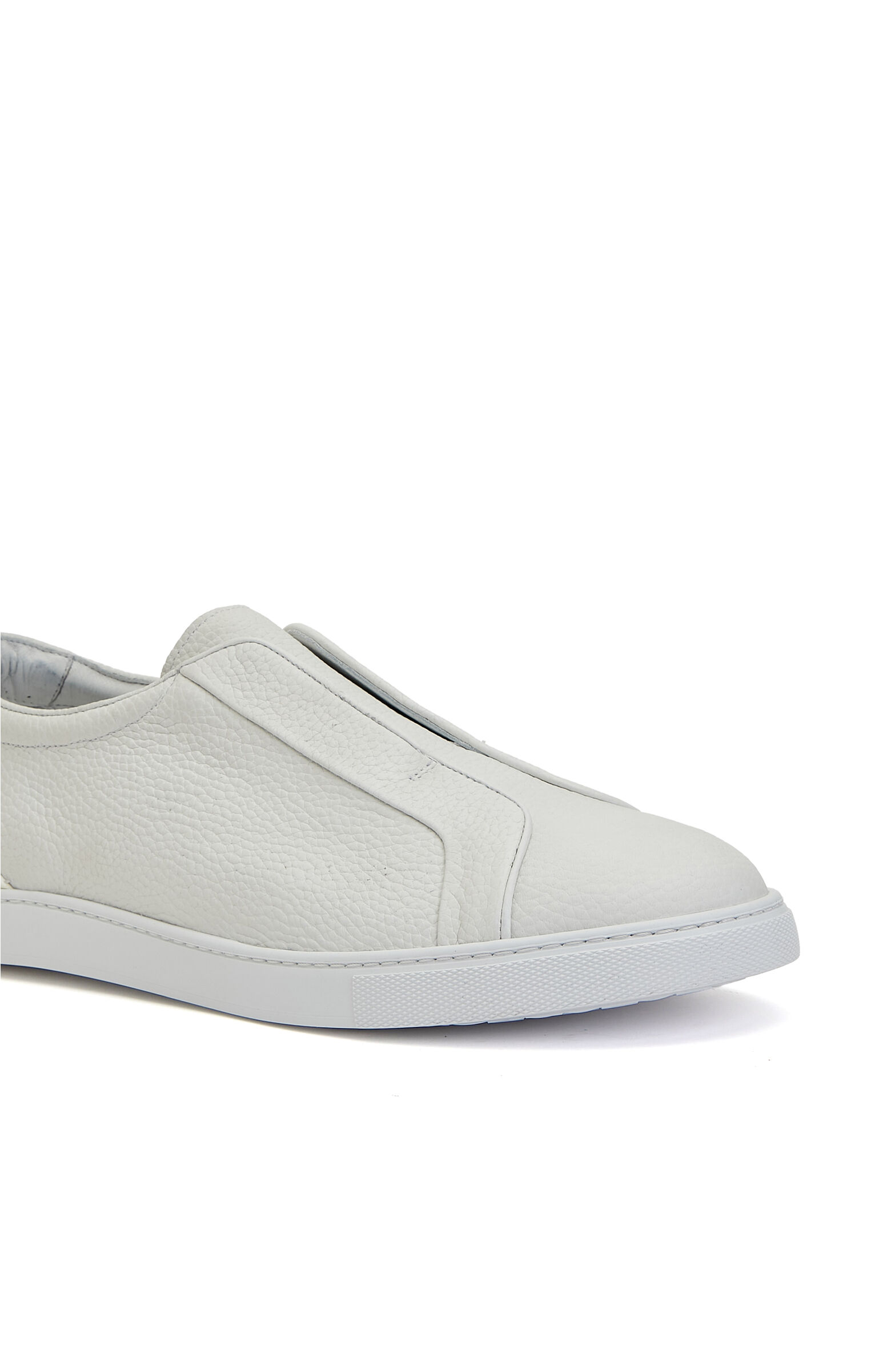 Beyaz Erkek Günlük Rahat Deri Sneaker