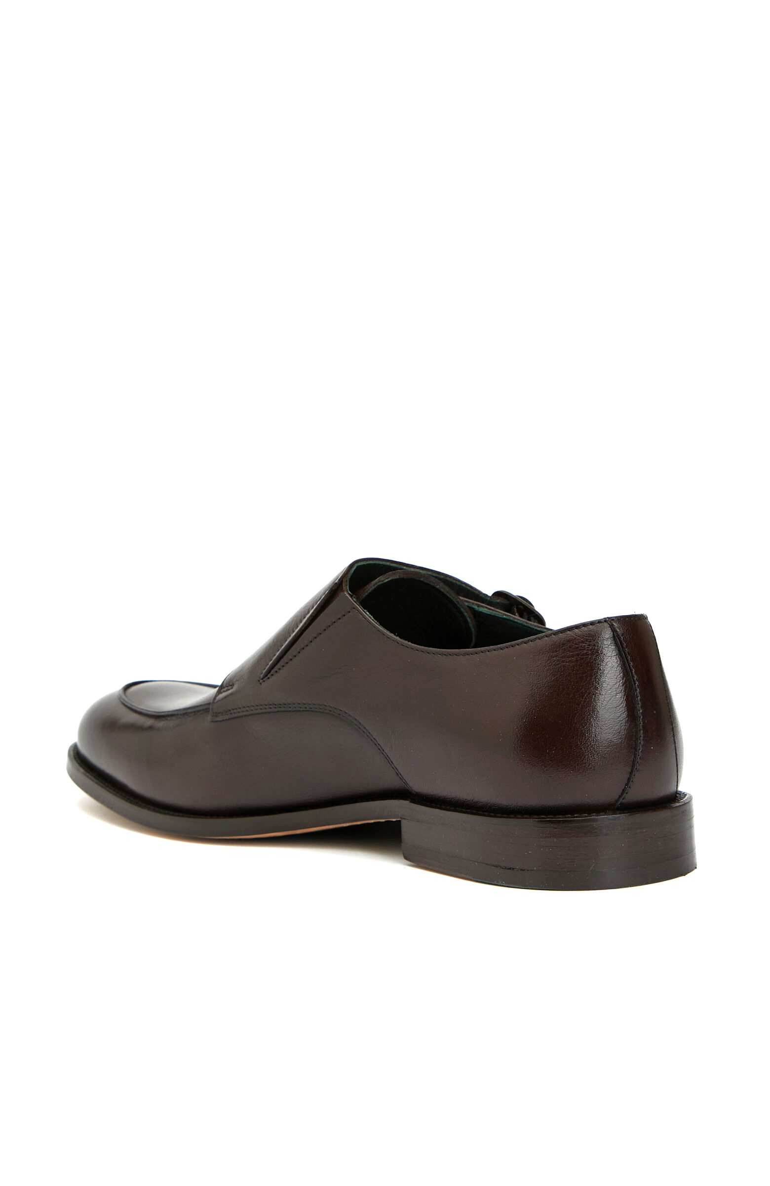 Kahverengi Toka Detaylı Erkek Deri Ayakkabı