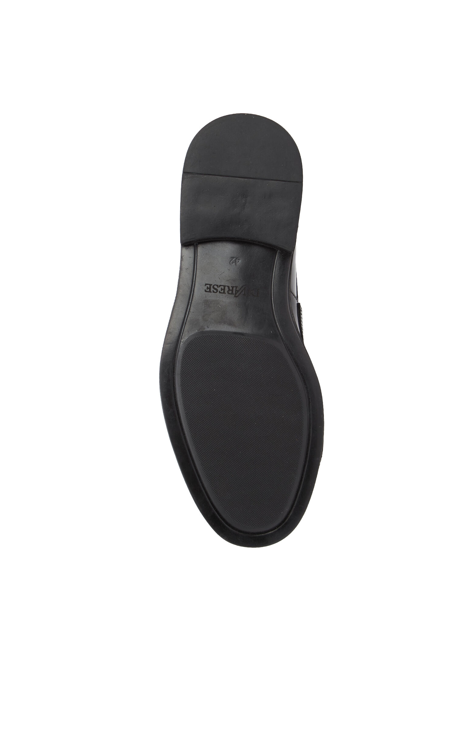 Siyah Saraç Detaylı Erkek Deri Loafer