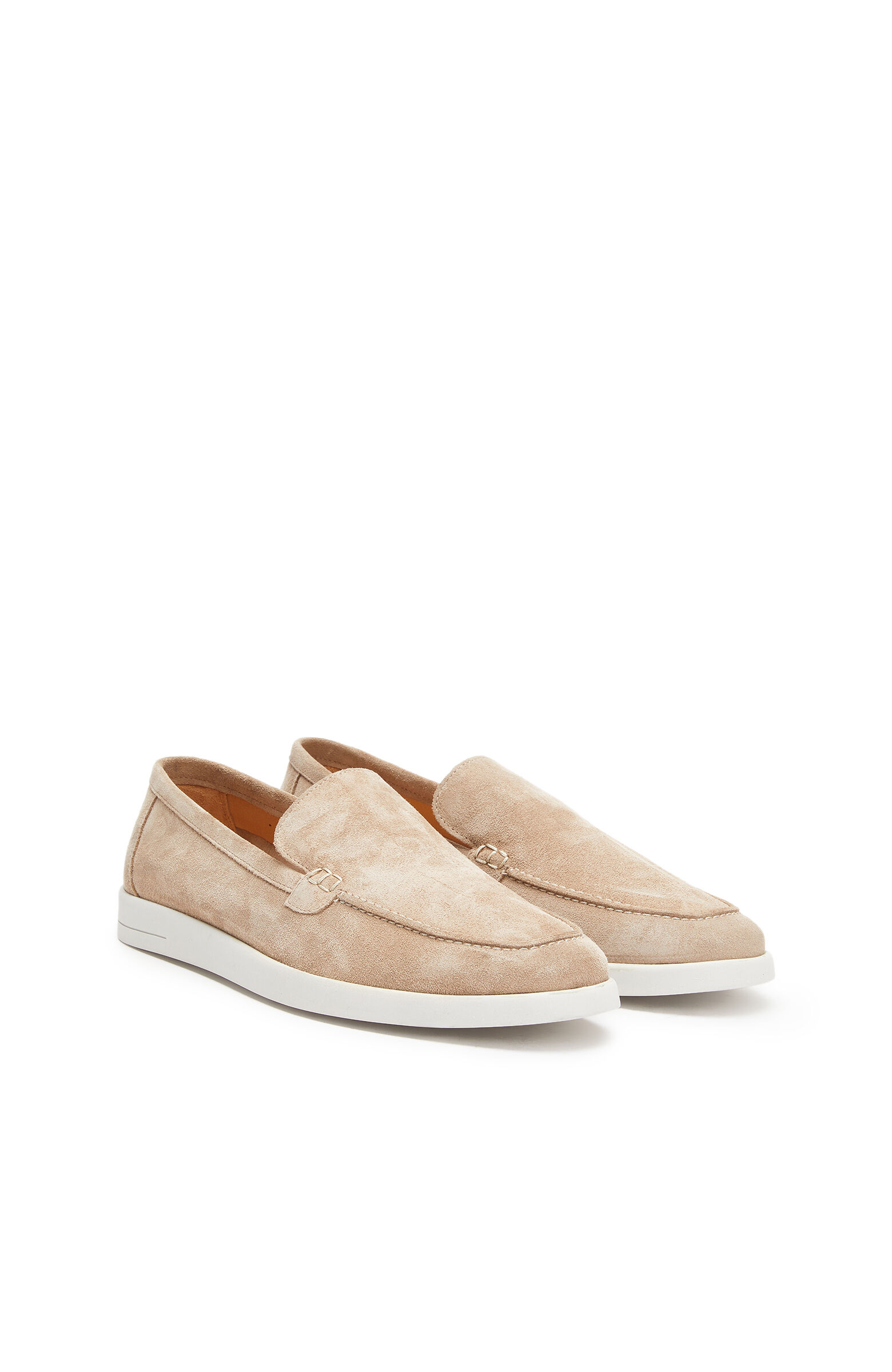 Grey Men's Casual Casual Suede Loafer