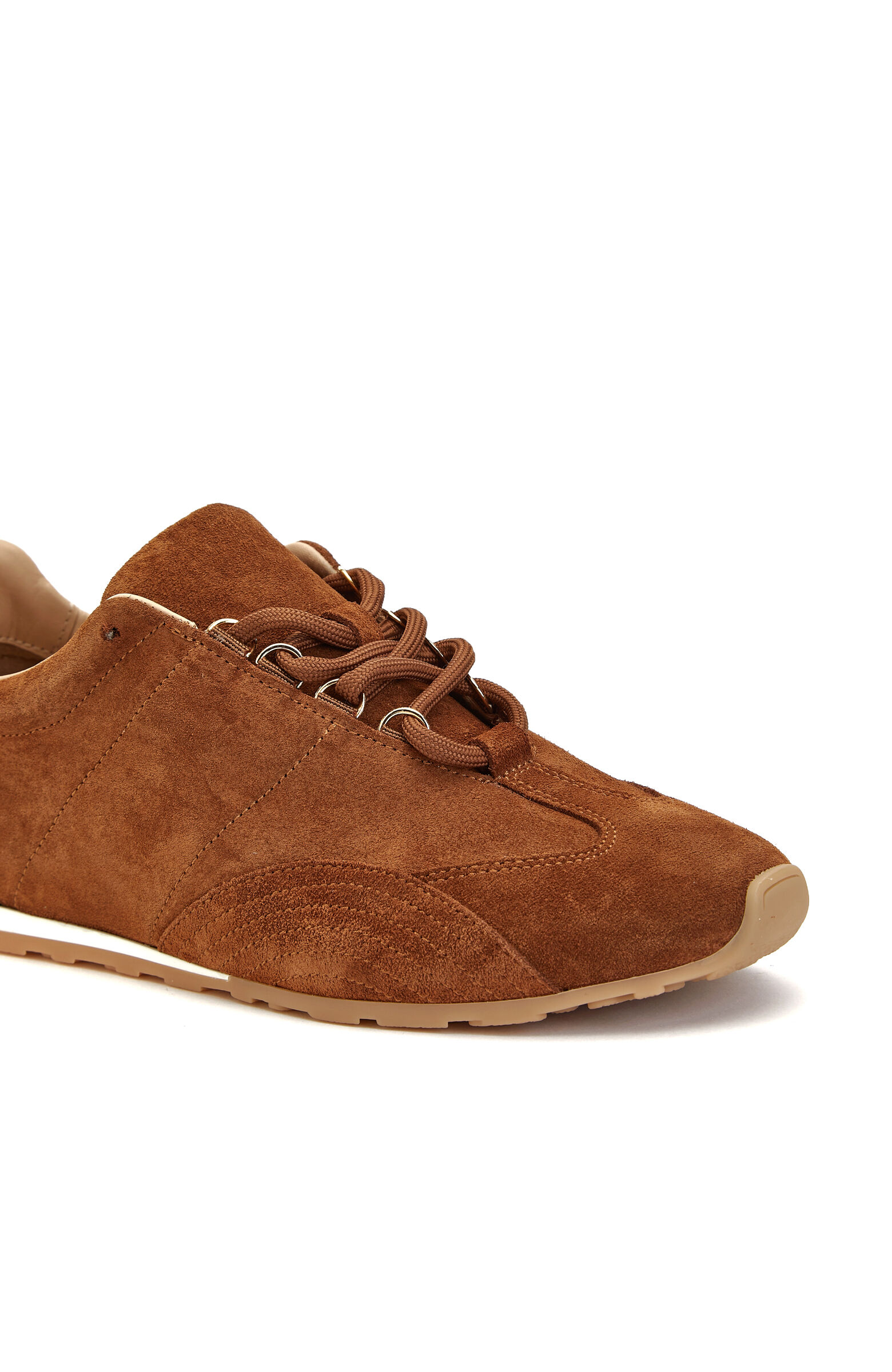 Tütün Kadın Deri Sneaker